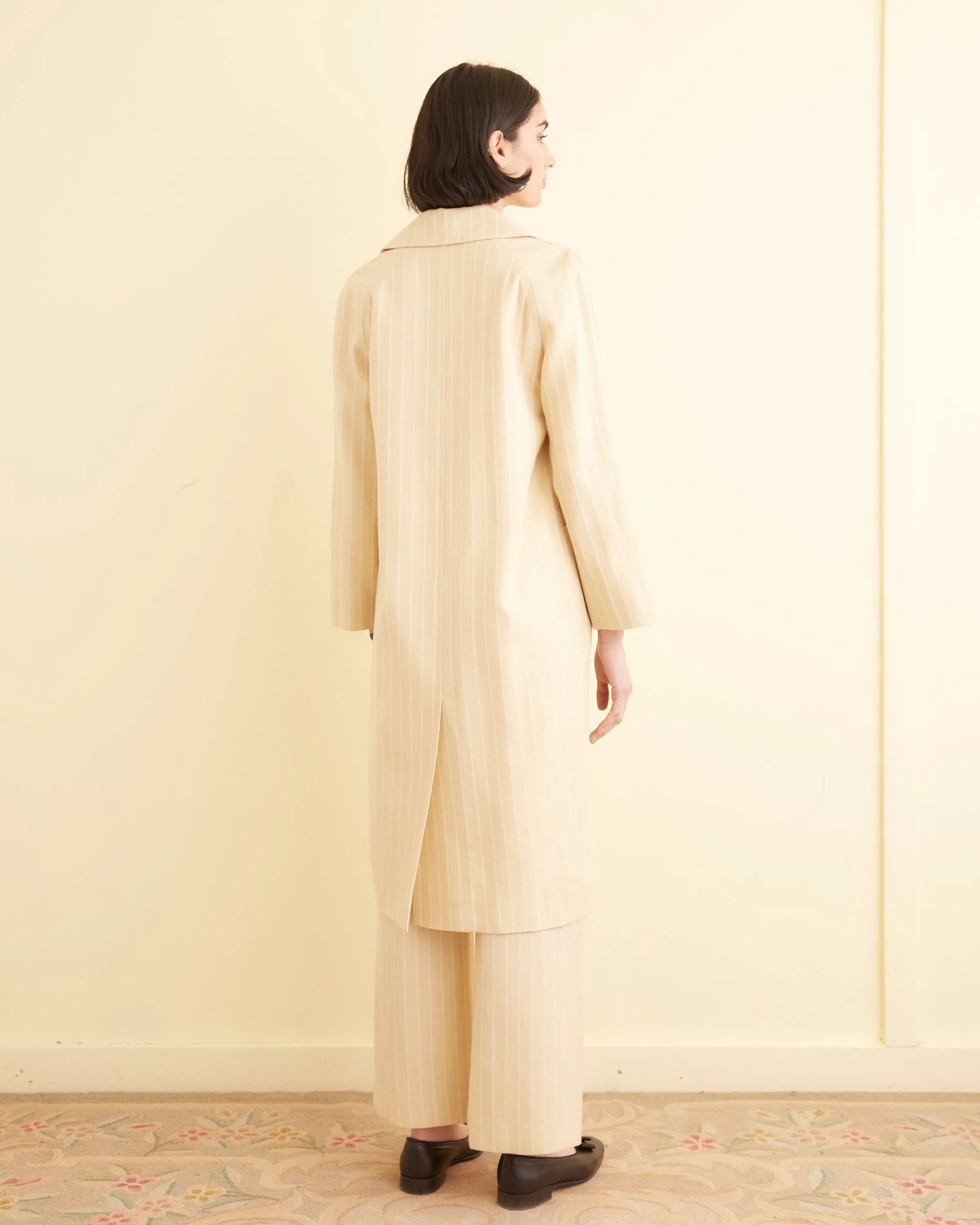 Dennis Stripe Worcester Coat sold by BODE product image thumbnail 4