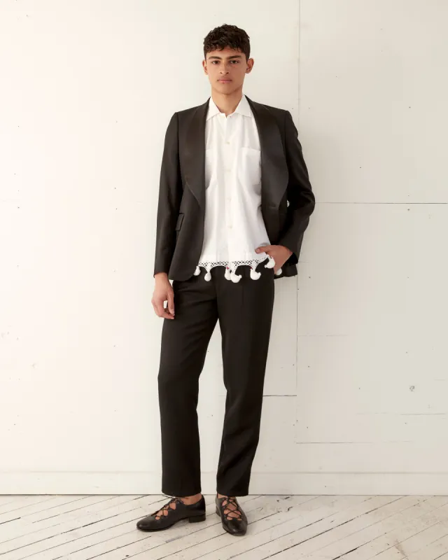 Crochet Chick Short Sleeve Shirt sold by BODE