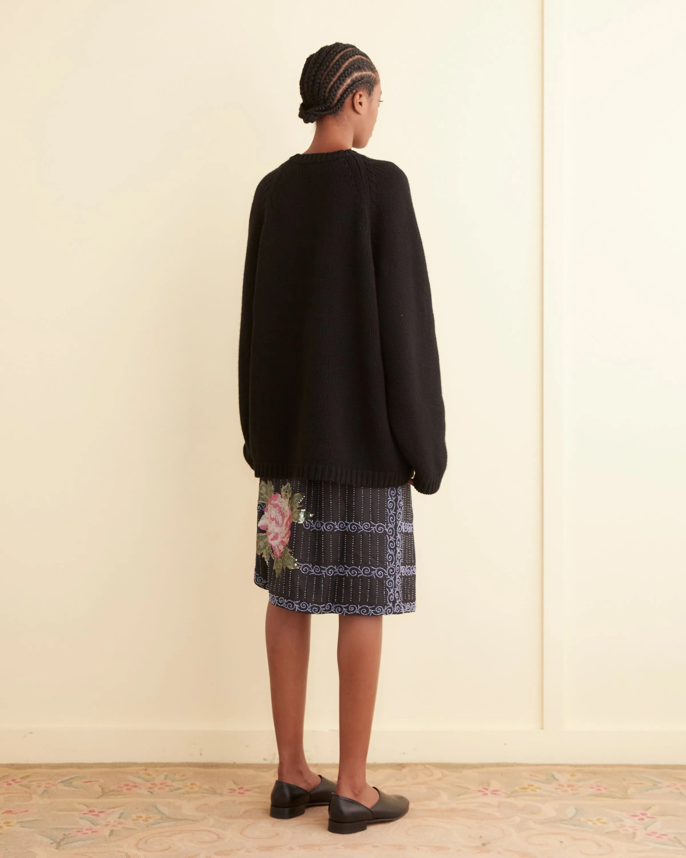 Beaded Bourbon Rose Skirt sold by BODE product image thumbnail 3