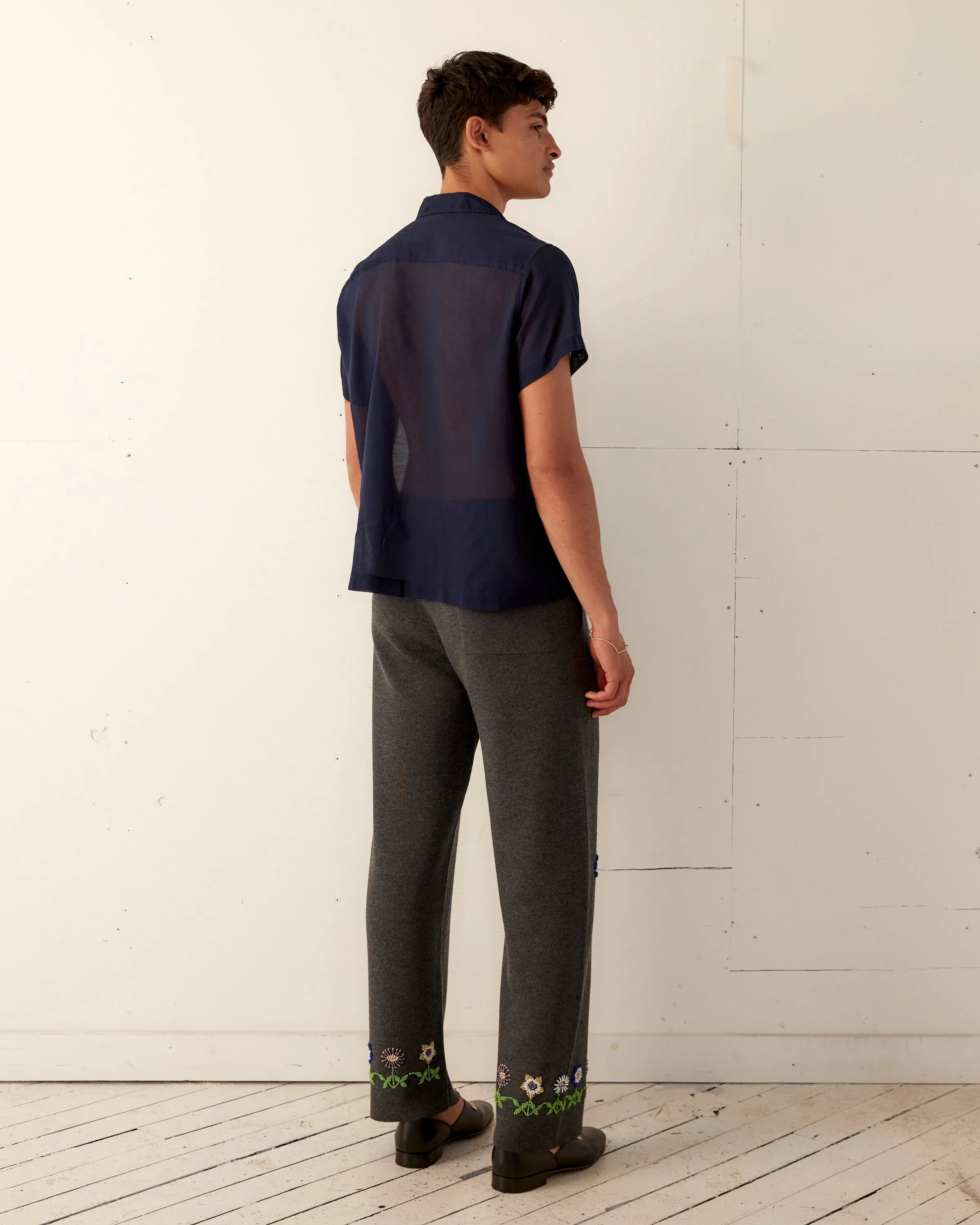 Daisy Garden Joggers - Grey sold by BODE product image thumbnail 5