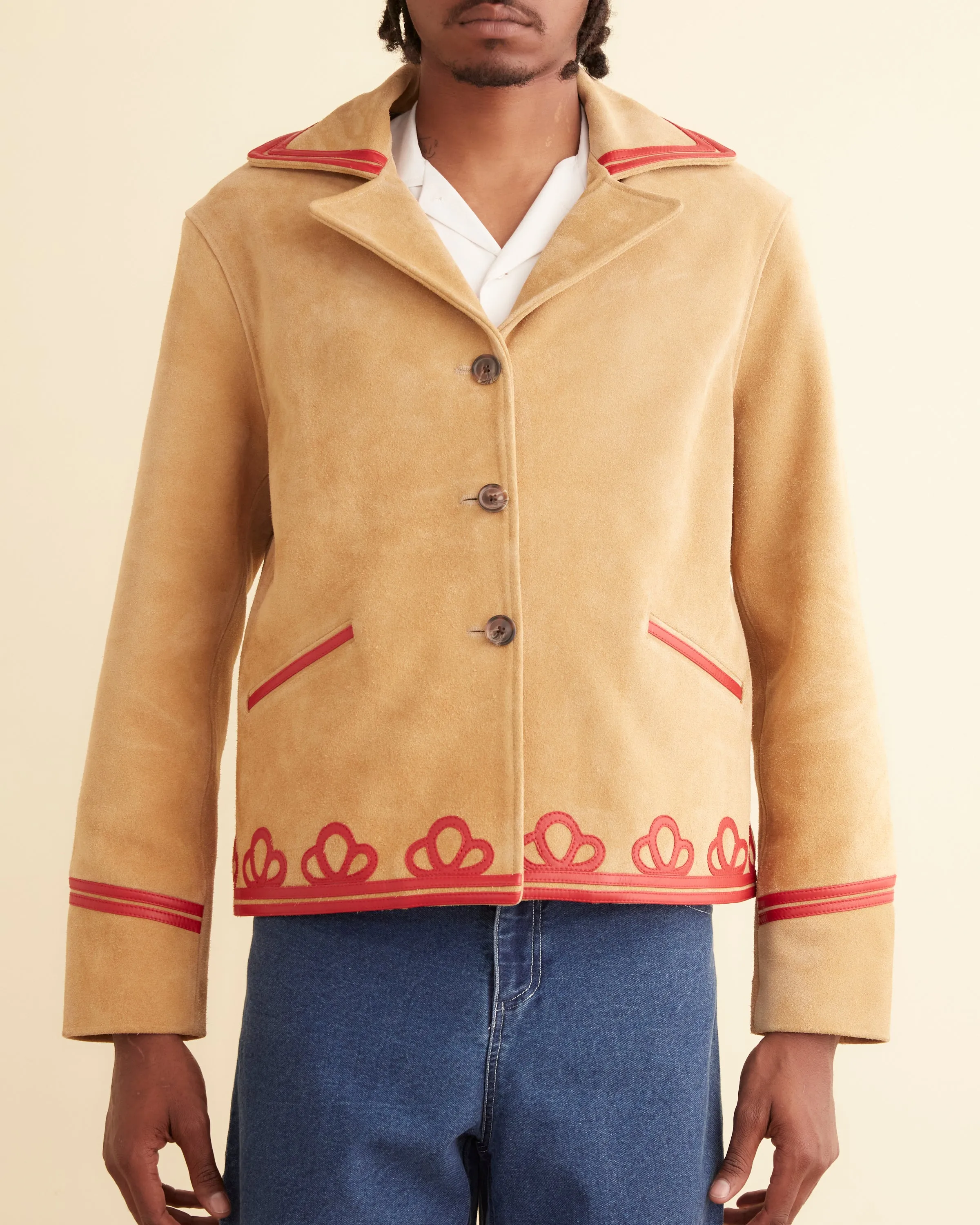 Trefoil Jacket sold by BODE product image thumbnail 2