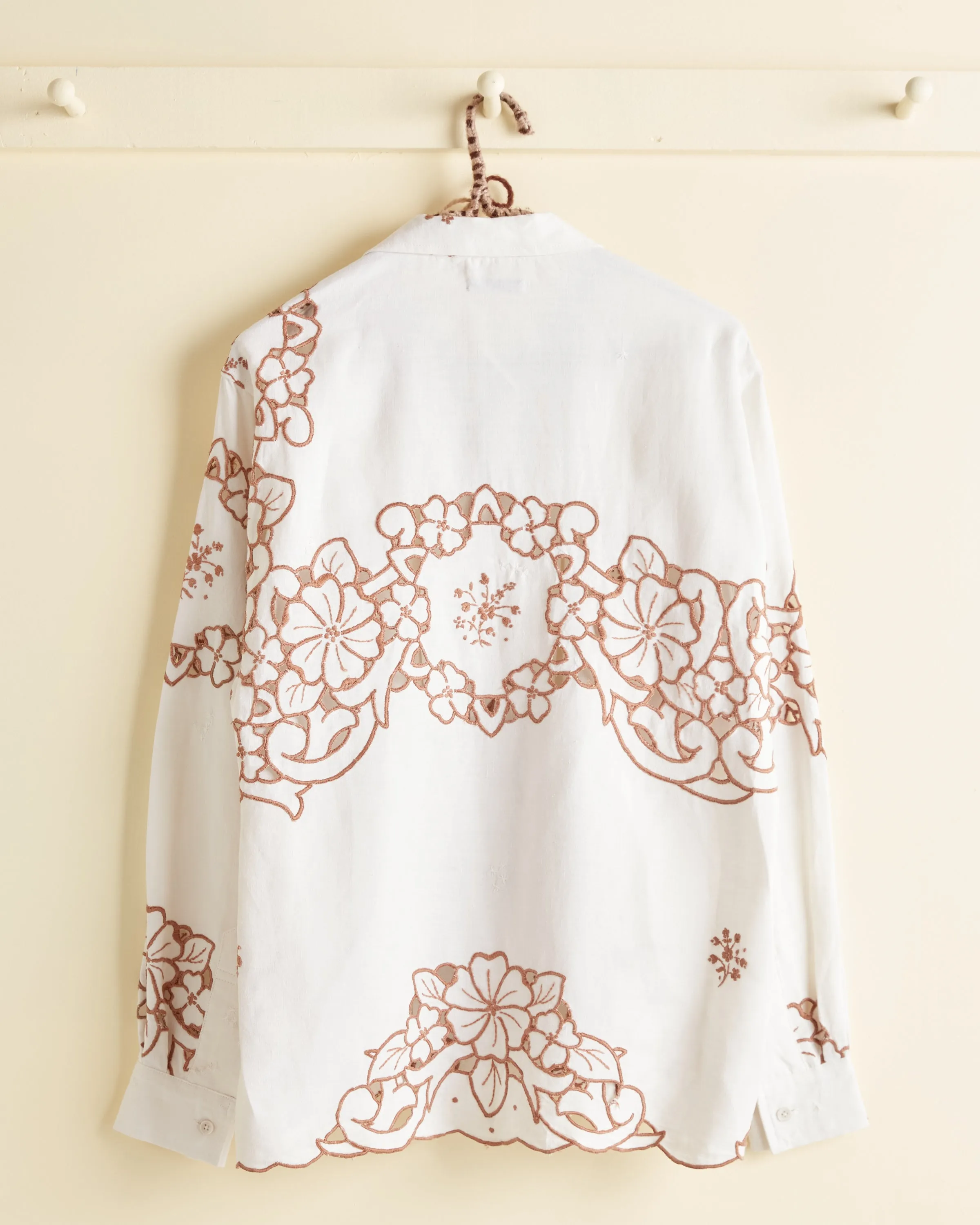 Hazel Hibiscus Long Sleeve Shirt - XS/S sold by BODE product image thumbnail 3