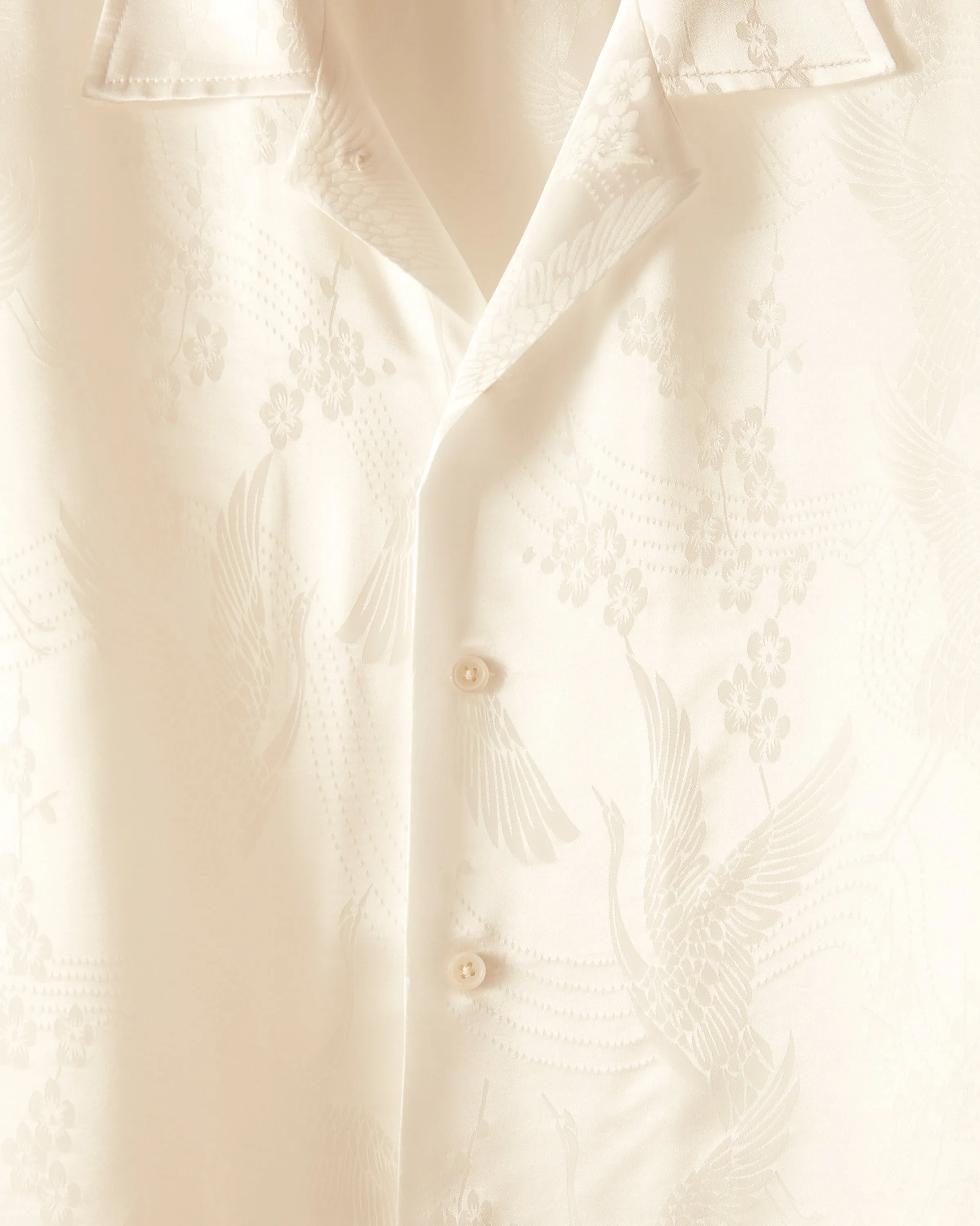 Ivory Cloud Long Sleeve Shirt sold by BODE product image thumbnail 2