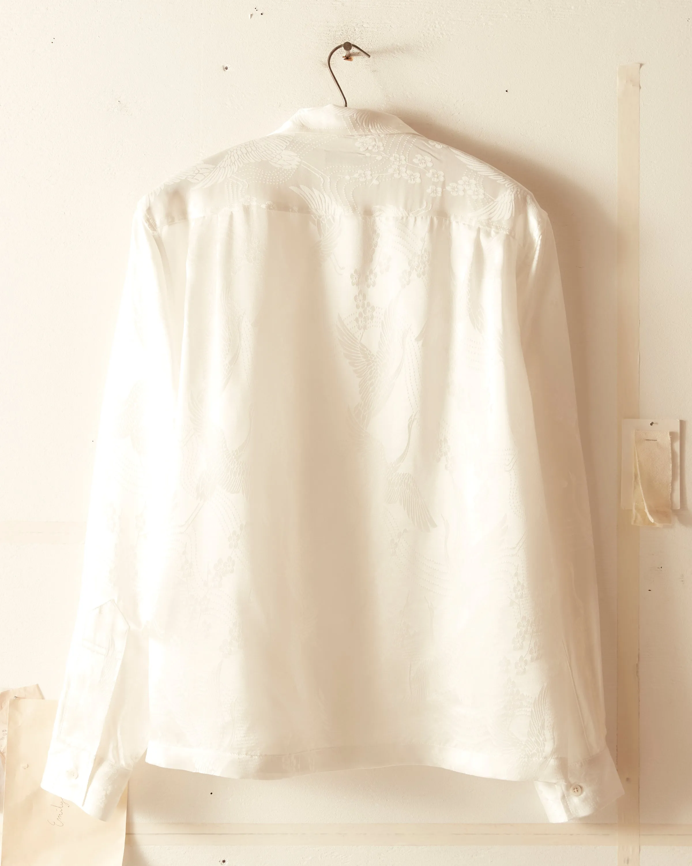 Ivory Cloud Long Sleeve Shirt sold by BODE product image thumbnail 3