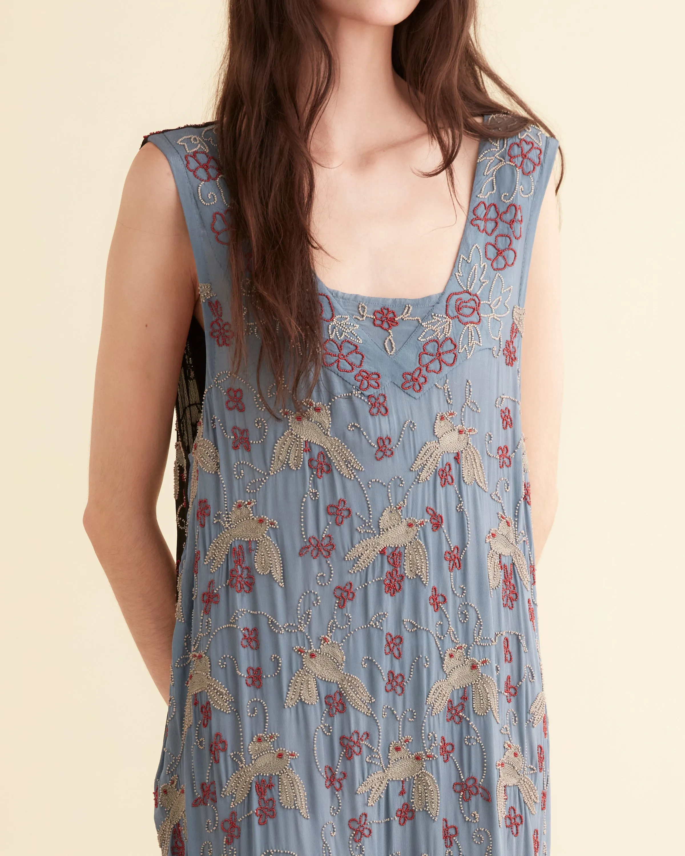 Beaded Tropicbird Duo Dress sold by BODE product image thumbnail 2