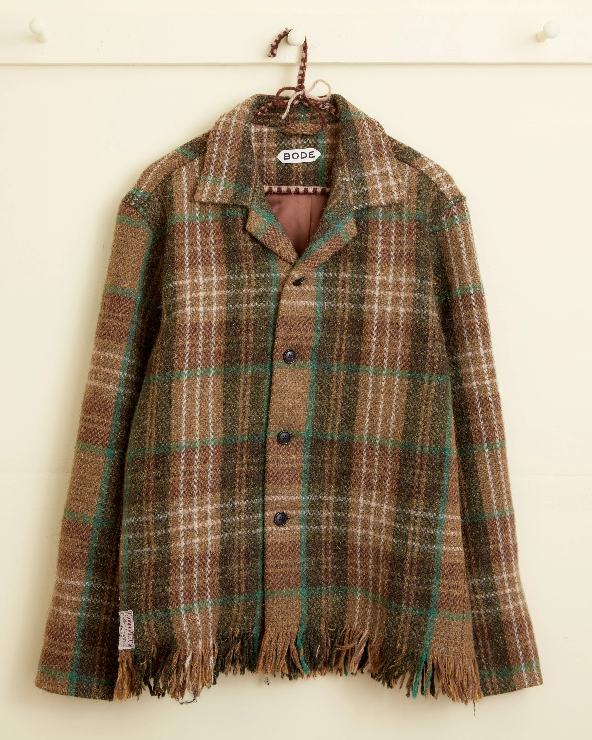 Tweed House Overshirt - S sold by BODE