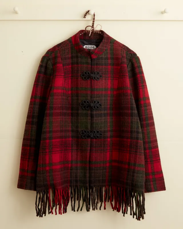 Gorse Plaid Jacket - S sold by BODE
