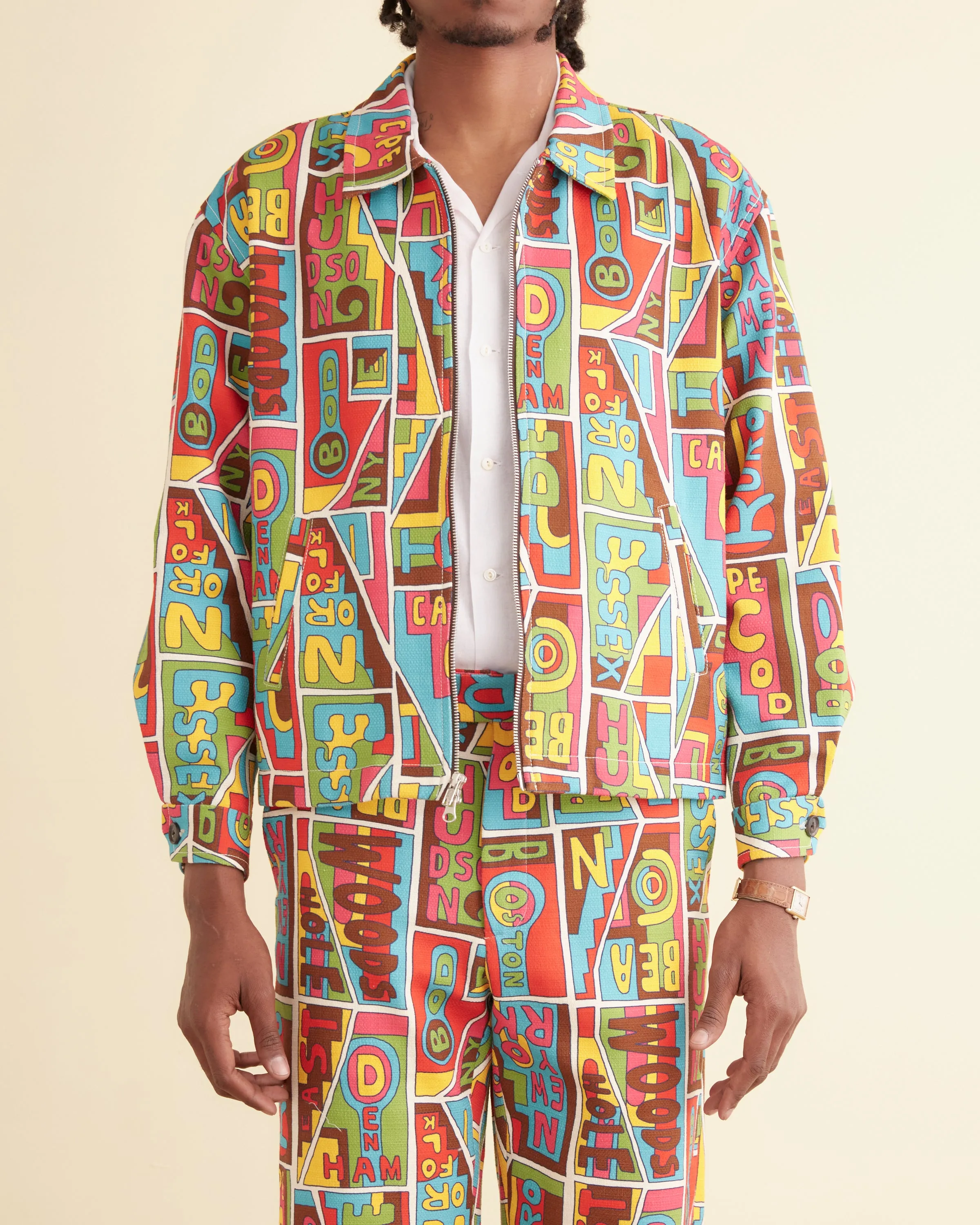 New England Mosaic Jacket sold by BODE product image thumbnail 2