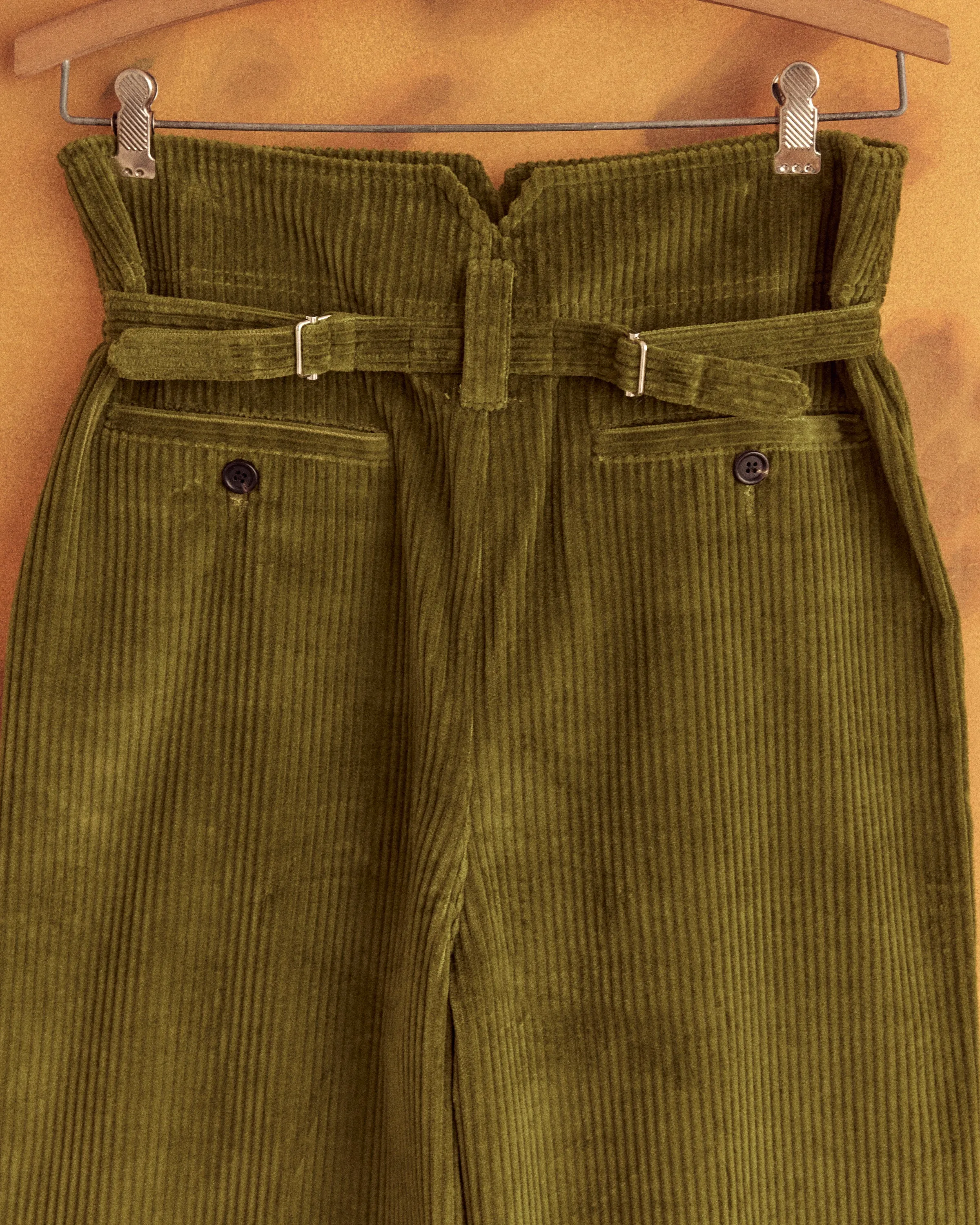 Corduroy Shakey Trousers - Olive sold by BODE product image thumbnail 5