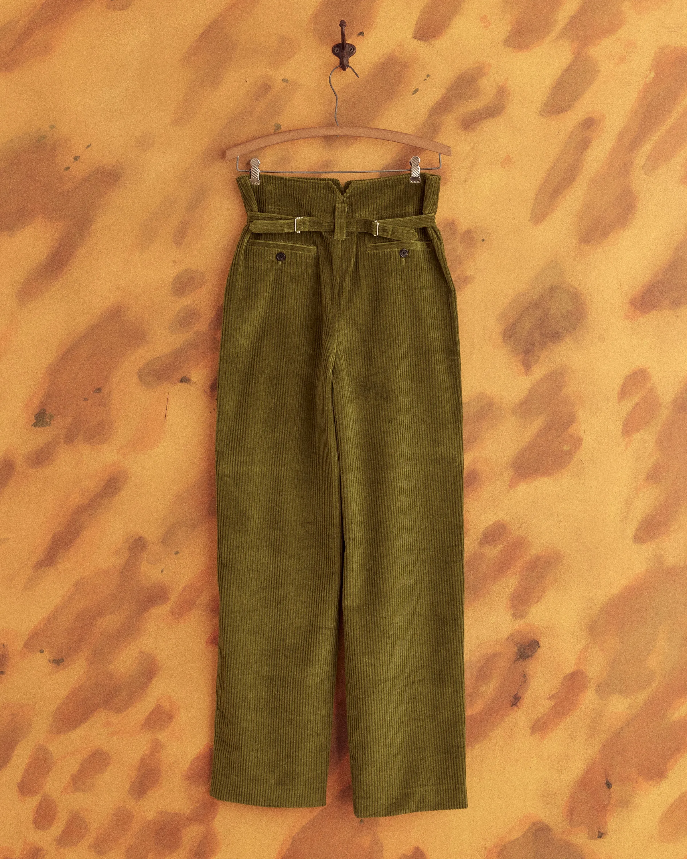 Corduroy Shakey Trousers - Olive sold by BODE product image thumbnail 4