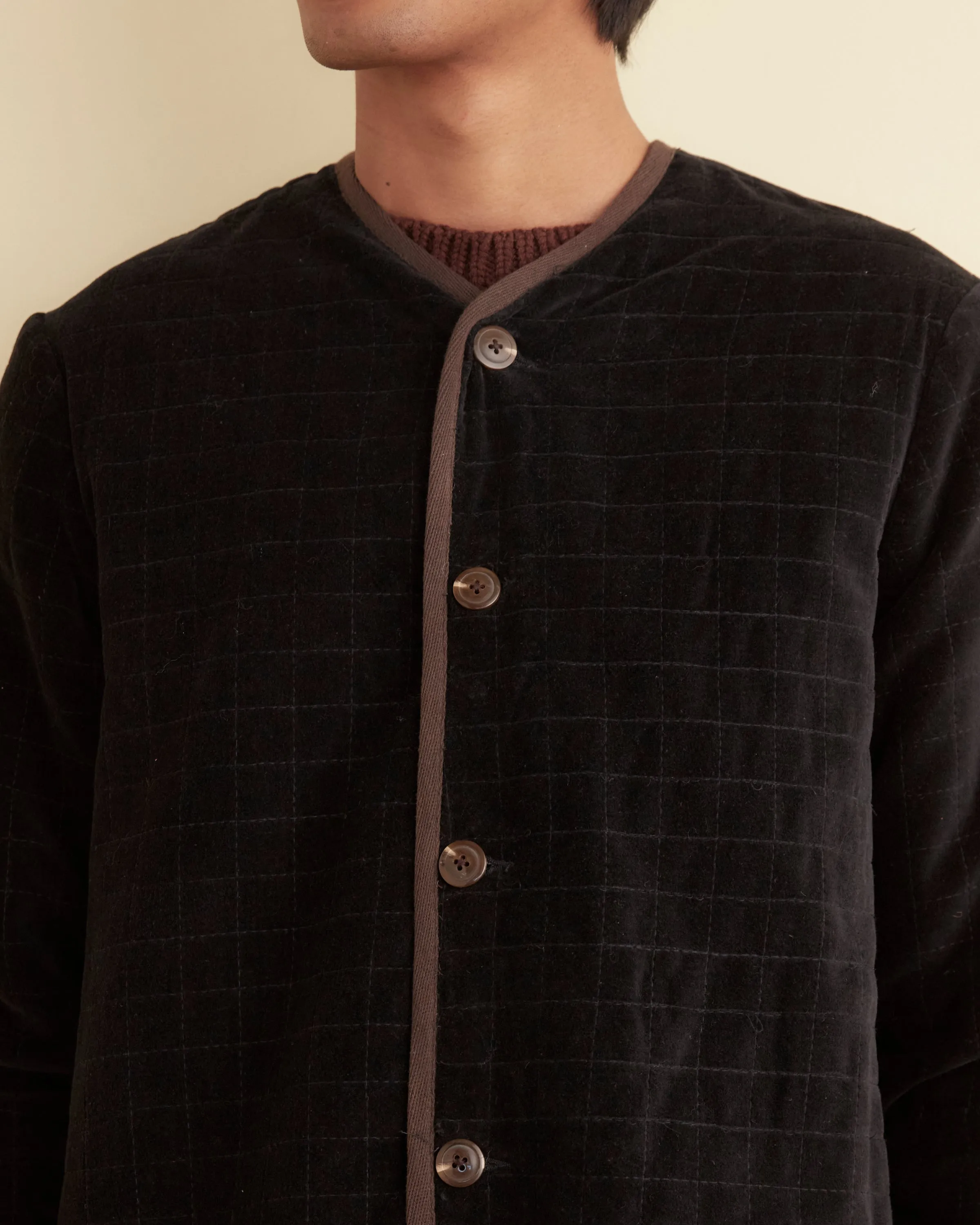 Quilted Velvet Liner Coat sold by BODE product image thumbnail 2