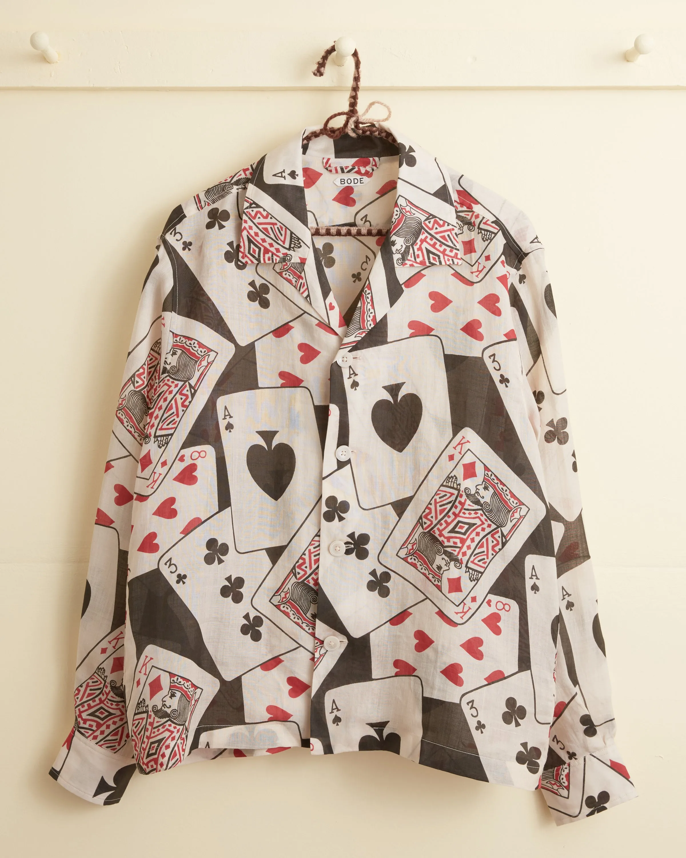 Ace of Spades Long Sleeve Shirt sold by BODE product image thumbnail 4