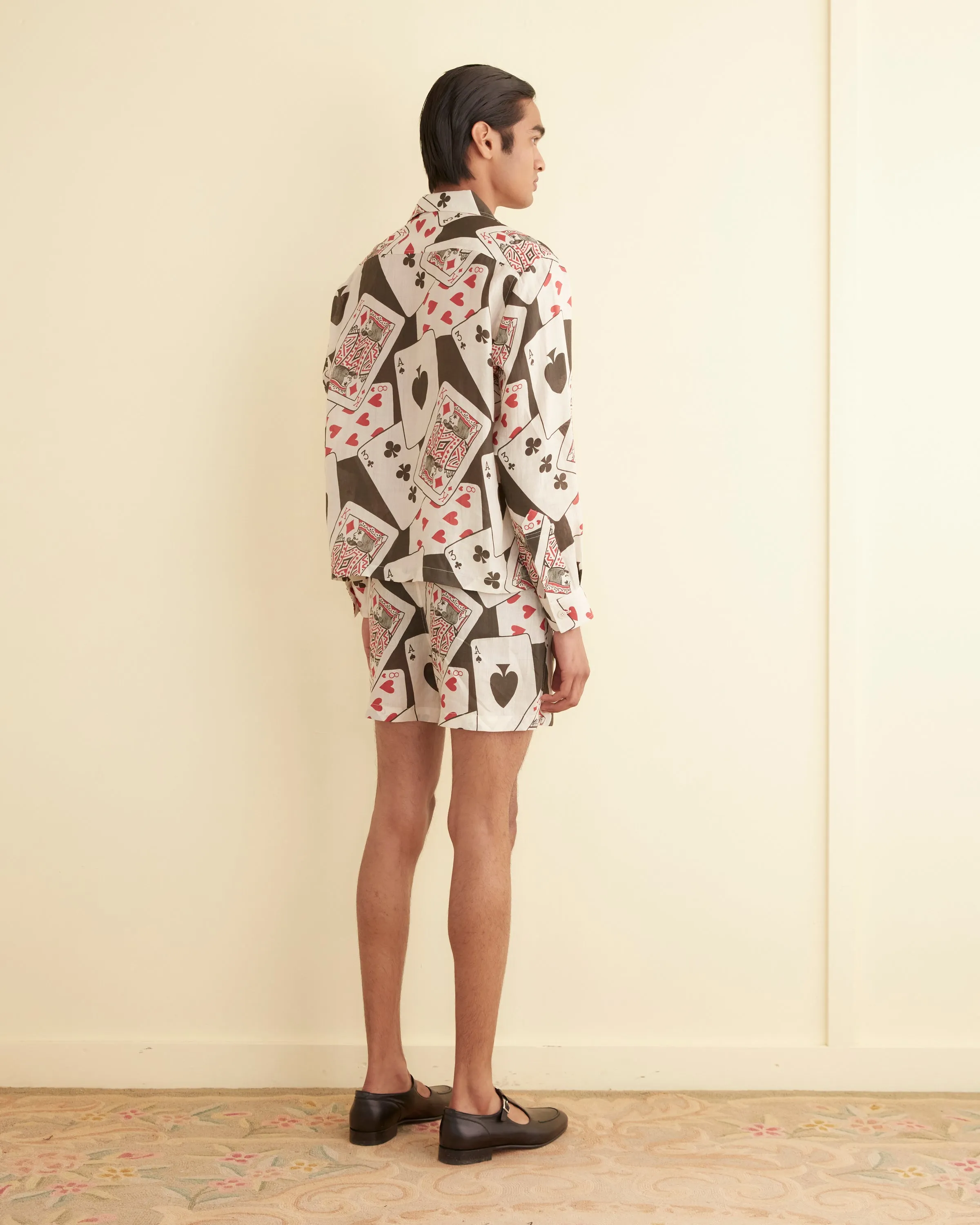 Ace of Spades Long Sleeve Shirt sold by BODE product image thumbnail 3