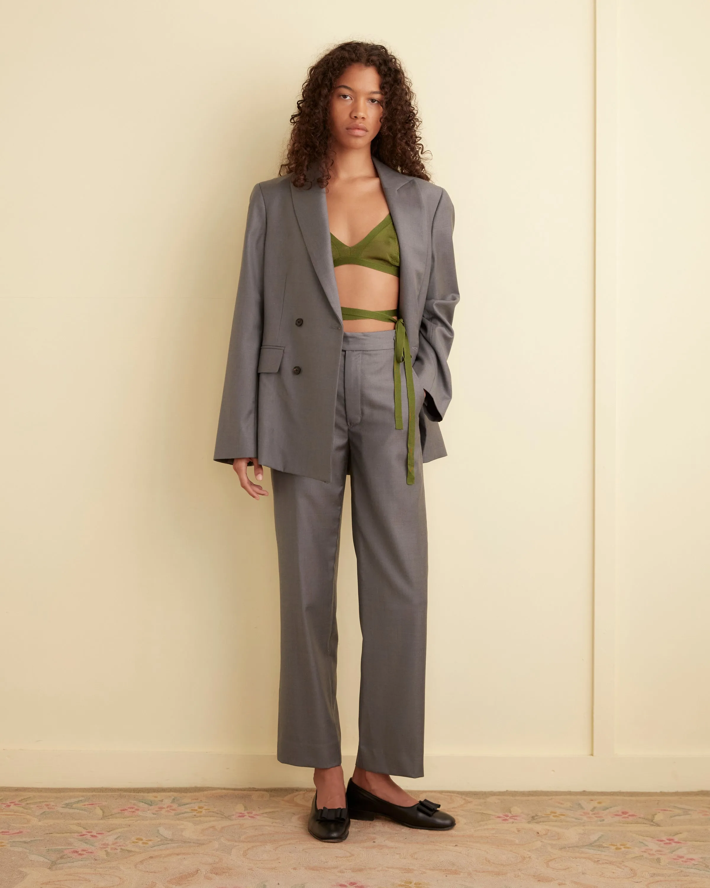 Knit Bra - Apple Green sold by BODE product image thumbnail 2