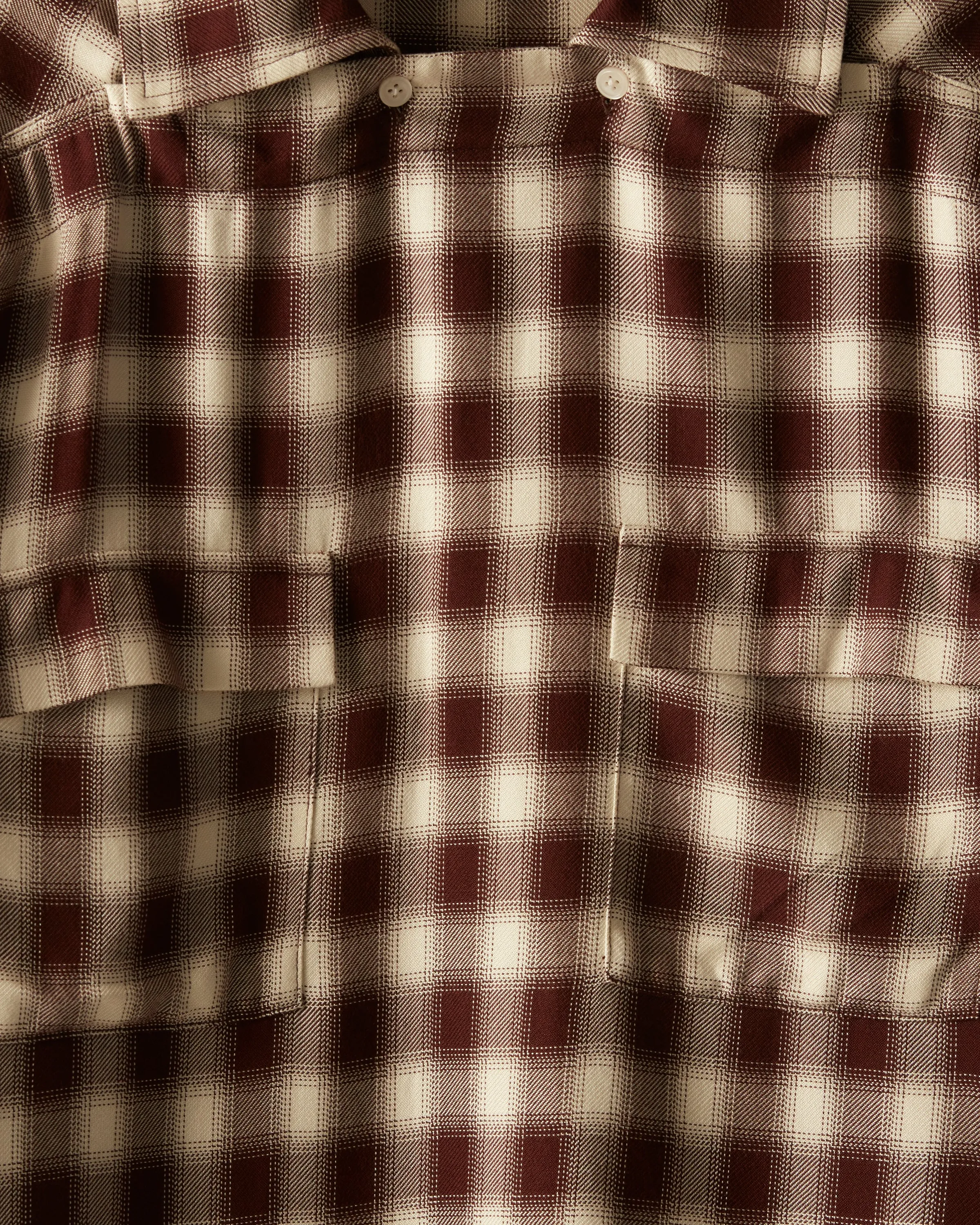 Shadow Plaid Wrenn Shirt sold by BODE product image thumbnail 3