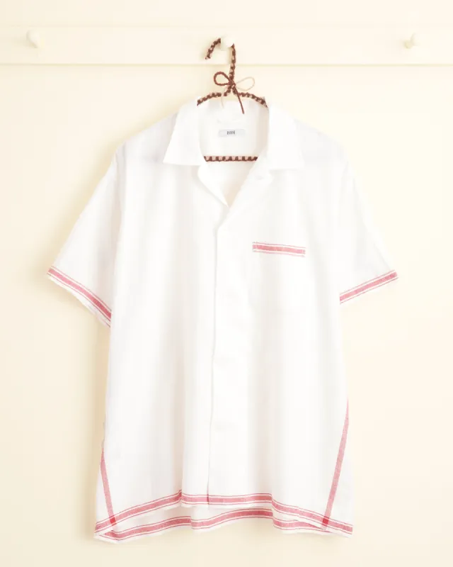 One-of-a-Kind Khadi Short Sleeve Shirt sold by BODE