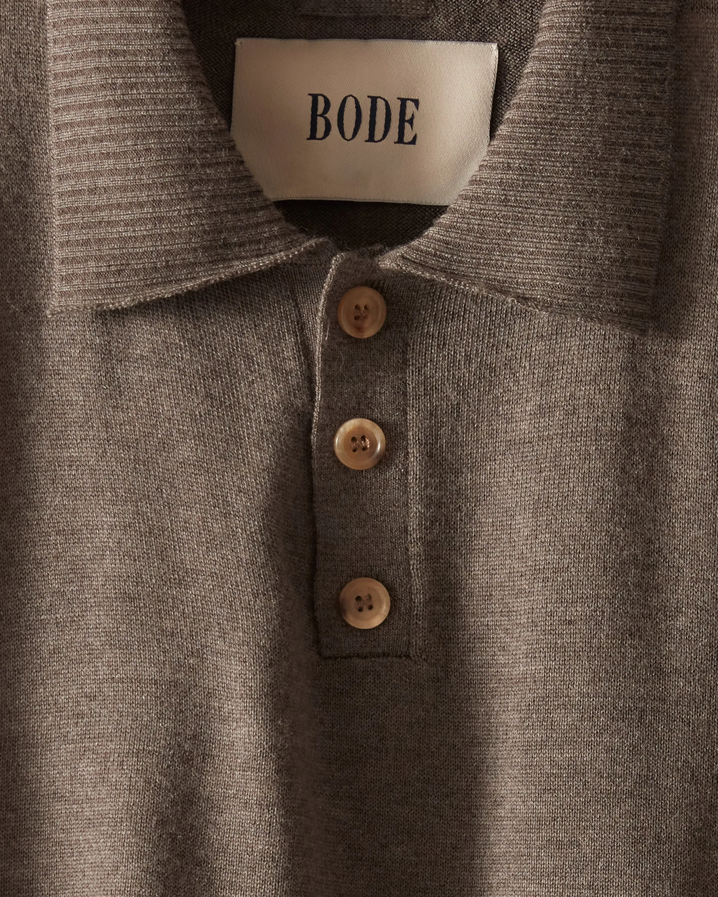 Solid Cycling Polo - Grey sold by BODE product image thumbnail 2