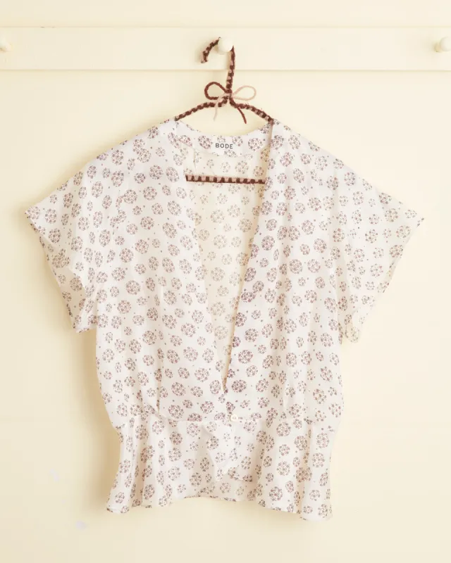 Tulip Stamp Top sold by BODE