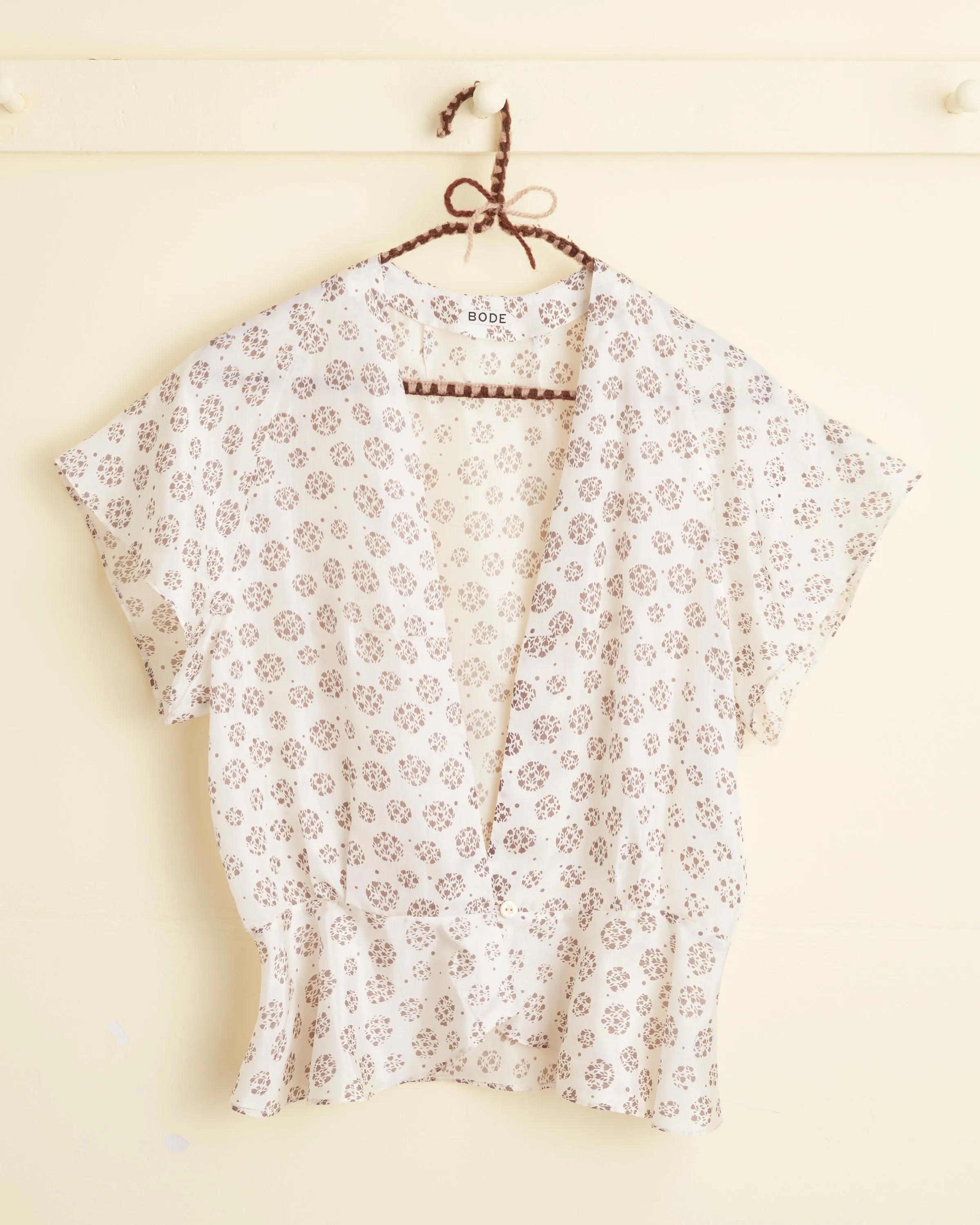 Tulip Stamp Top sold by BODE