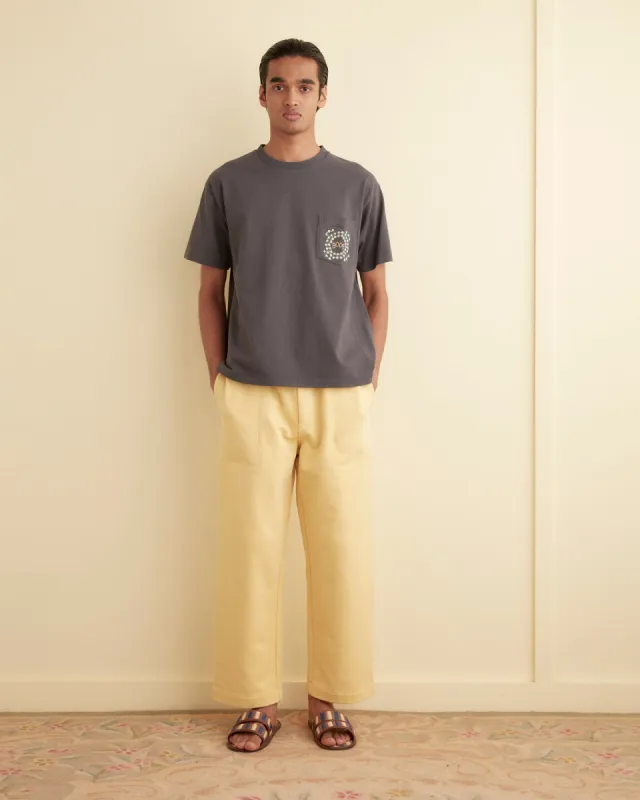 Daisy Never Tell Pocket Tee sold by BODE