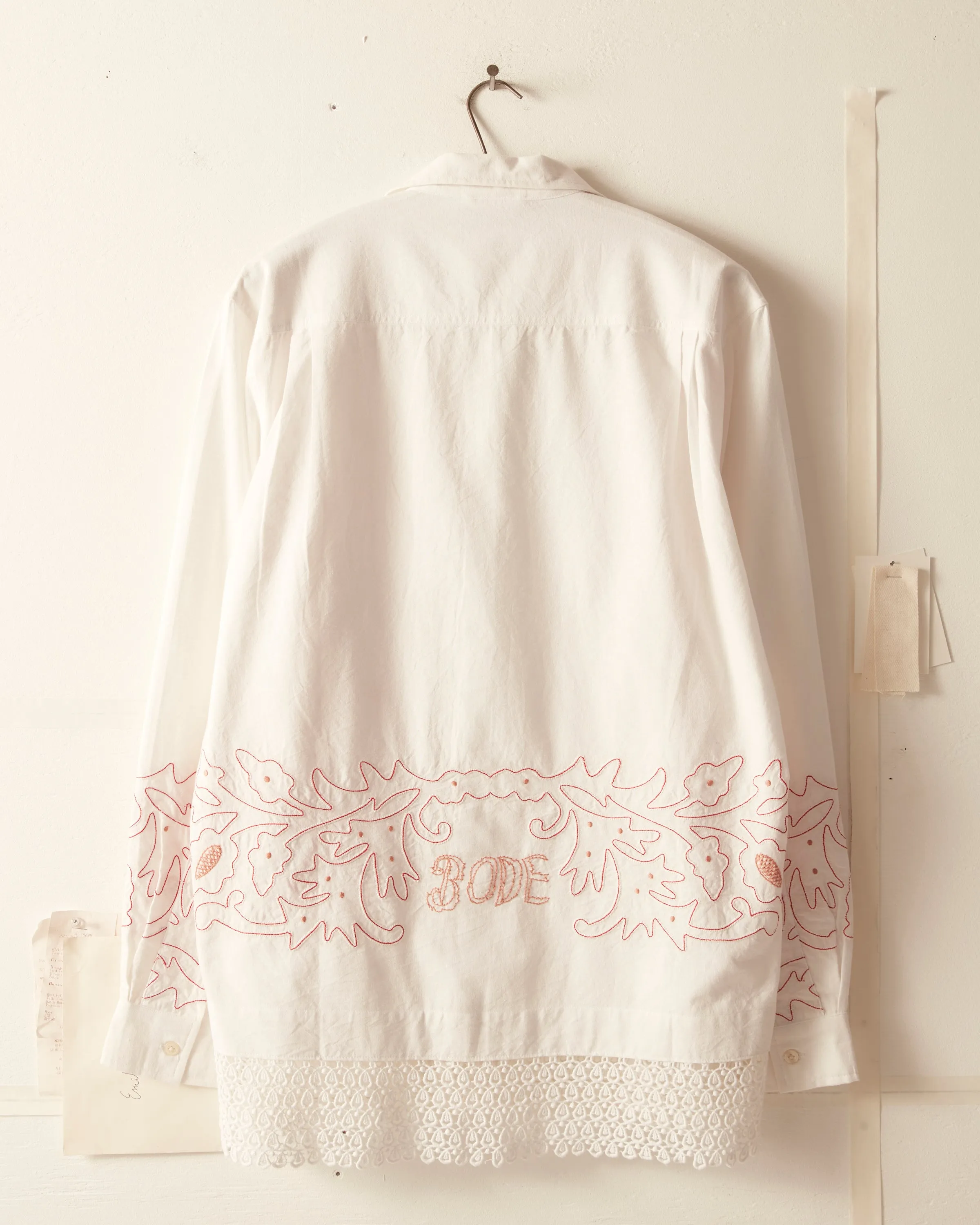 Braided Couching Long Sleeve Shirt sold by BODE product image thumbnail 5