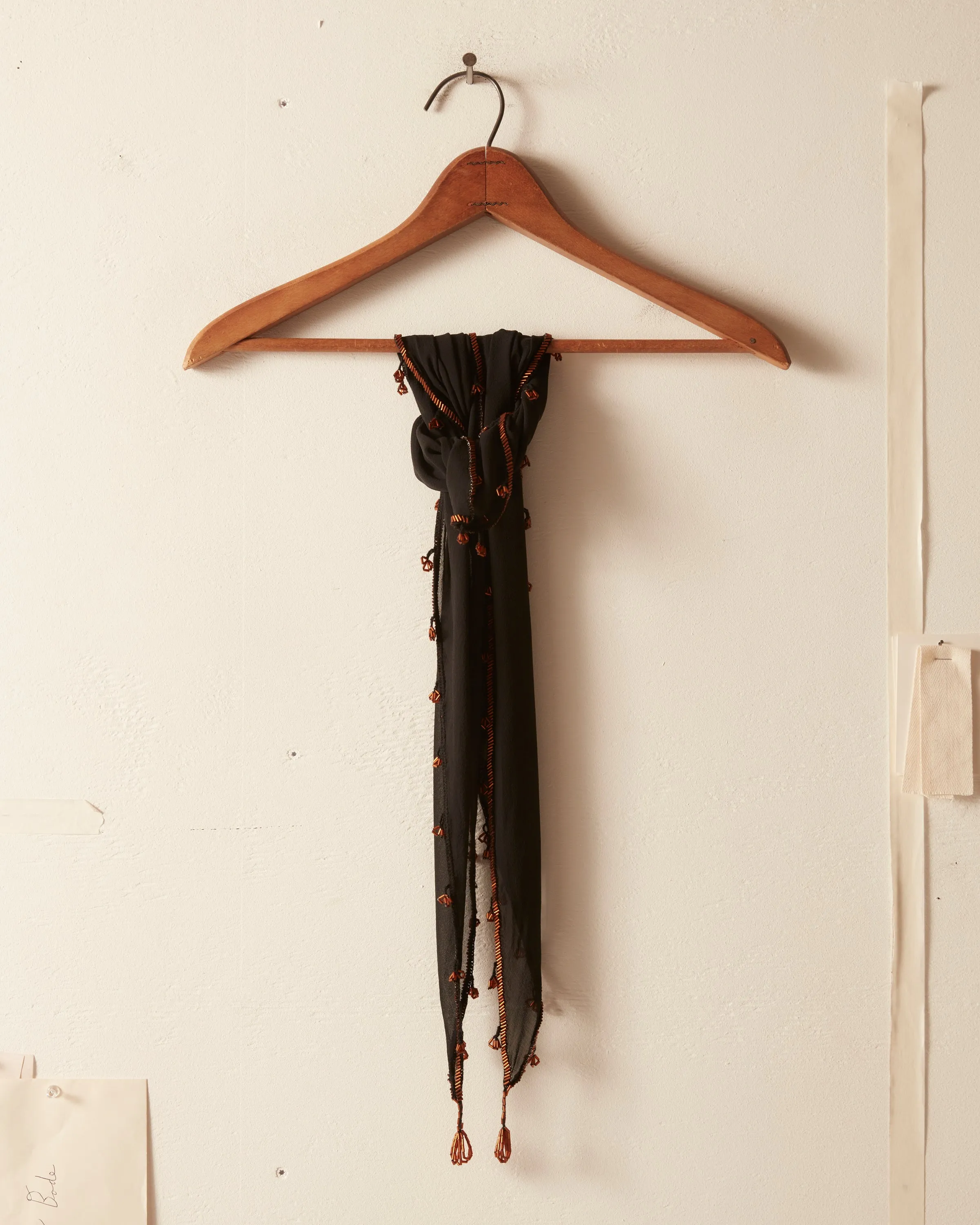 Bugle Bead Trim Scarf sold by BODE product image thumbnail 3