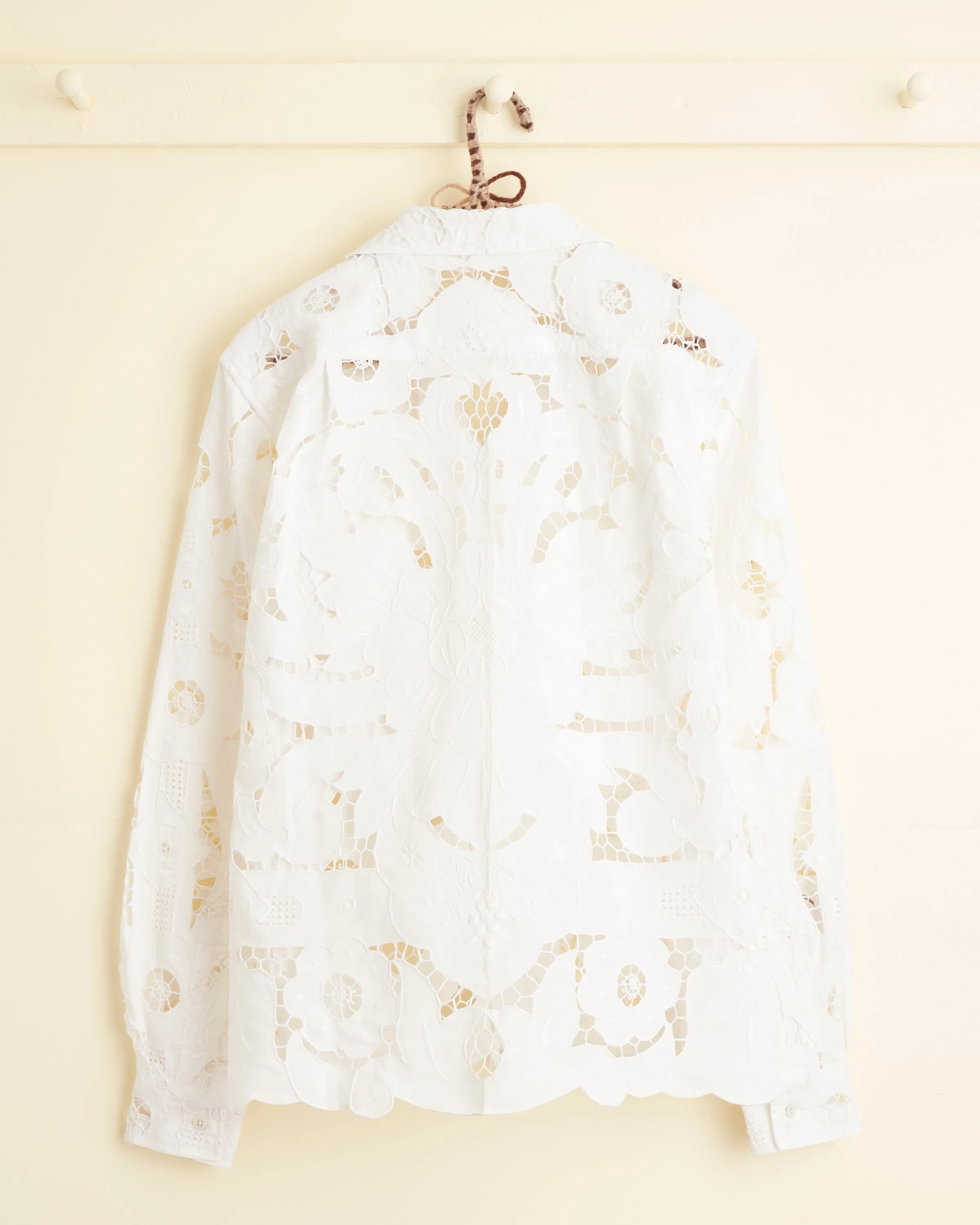 Hosta Cutwork Long Sleeve Shirt - XS sold by BODE product image thumbnail 3