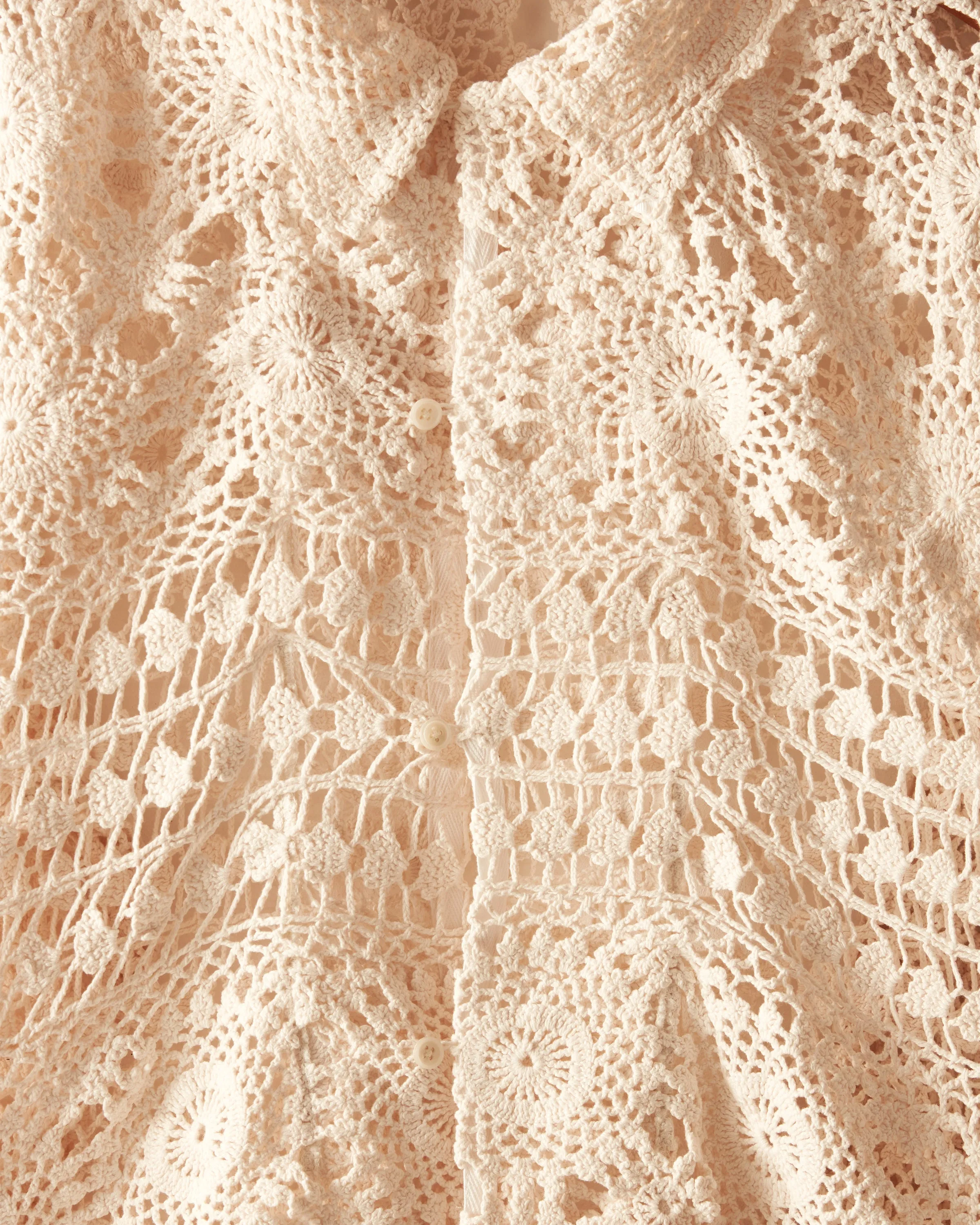 Anacapri Medal Crochet Shirt sold by BODE product image thumbnail 2