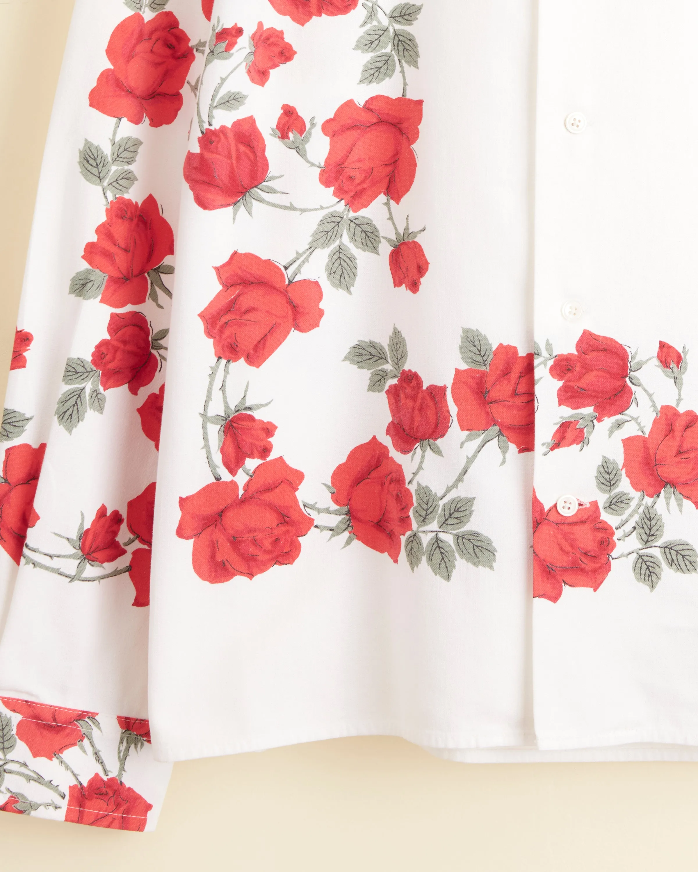 Red Rose Garden Shirt - L/XL sold by BODE product image thumbnail 2