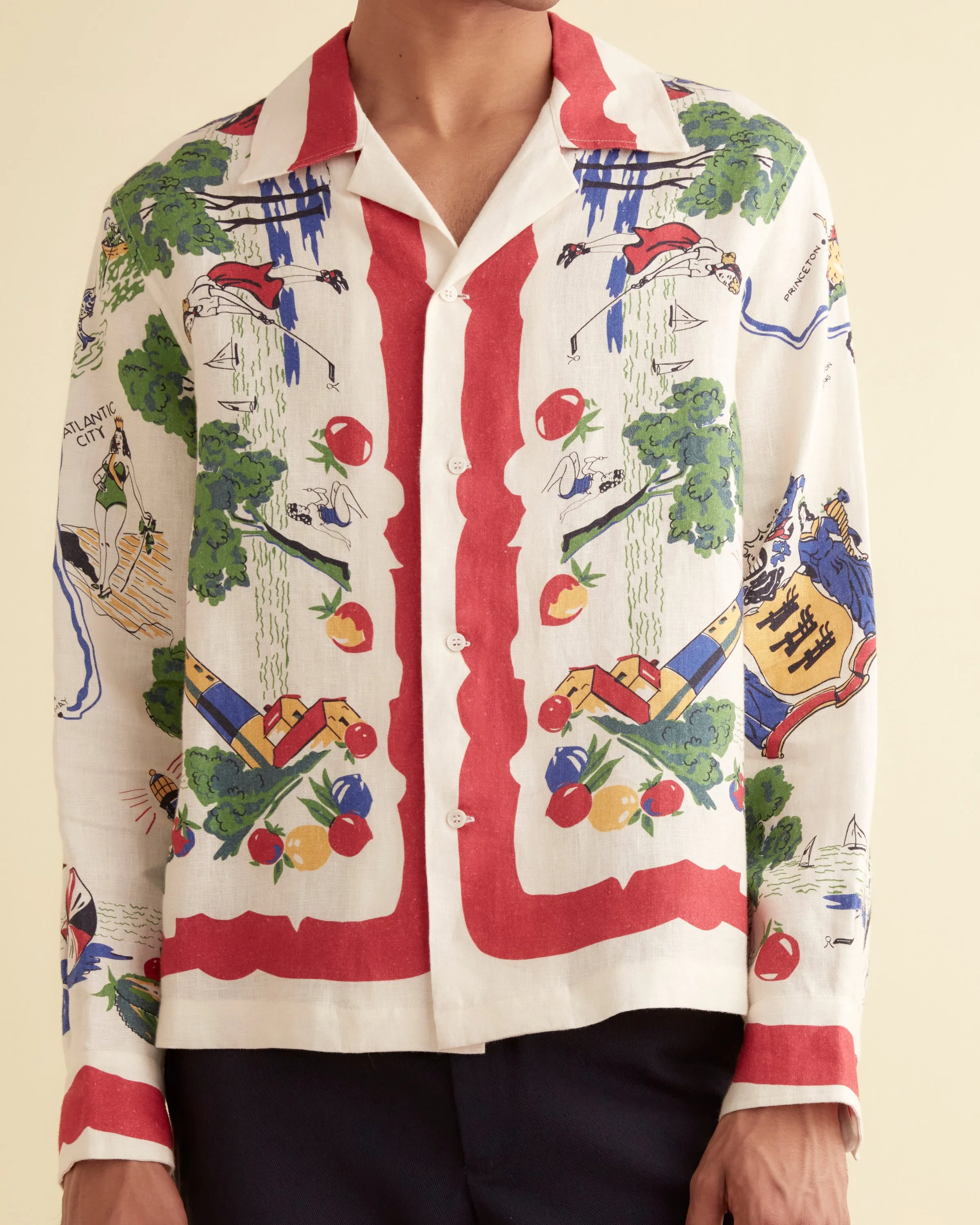 Garden State Long Sleeve Shirt sold by BODE product image thumbnail 2