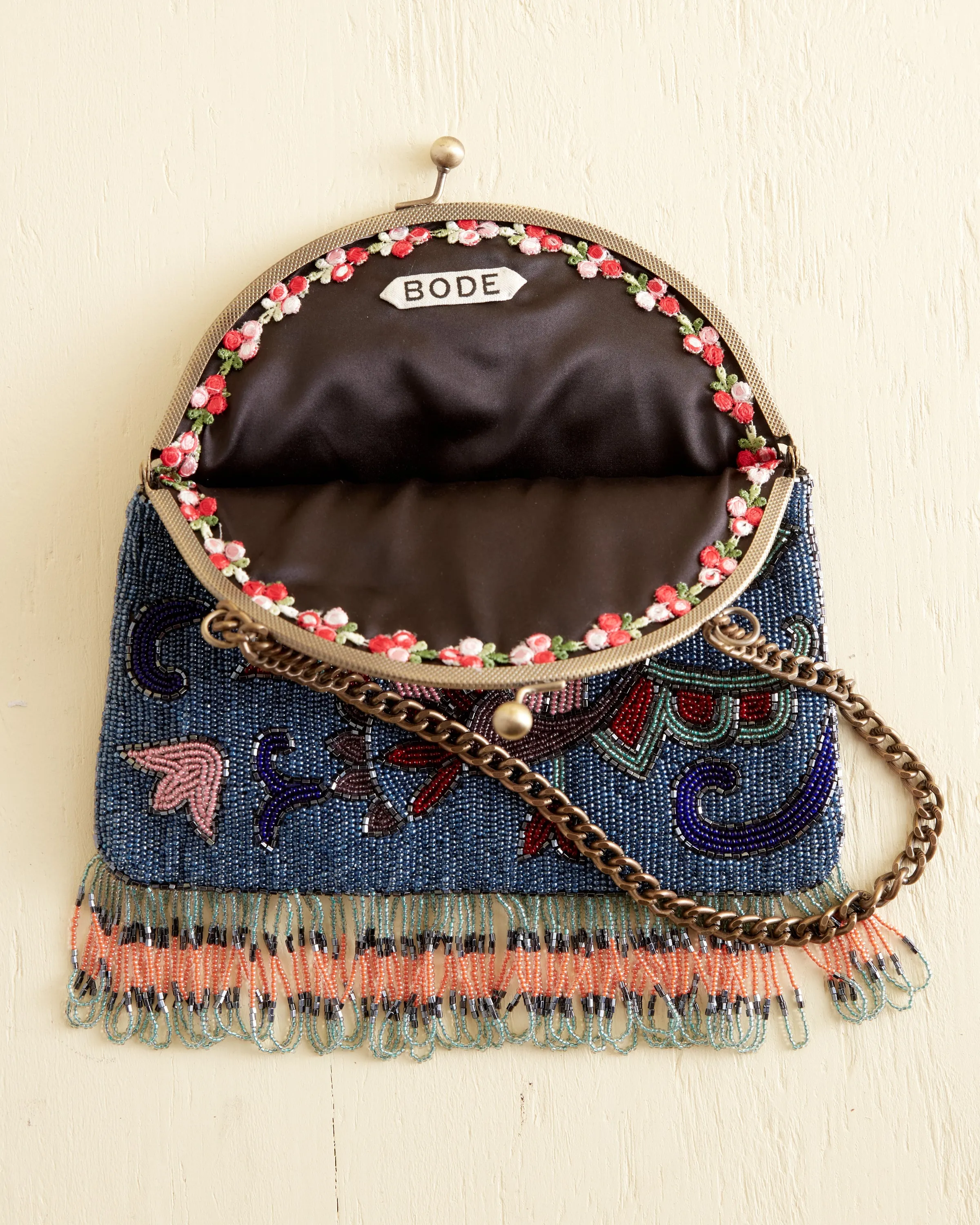 Deco Vine Beaded Frame Bag sold by BODE product image thumbnail 2