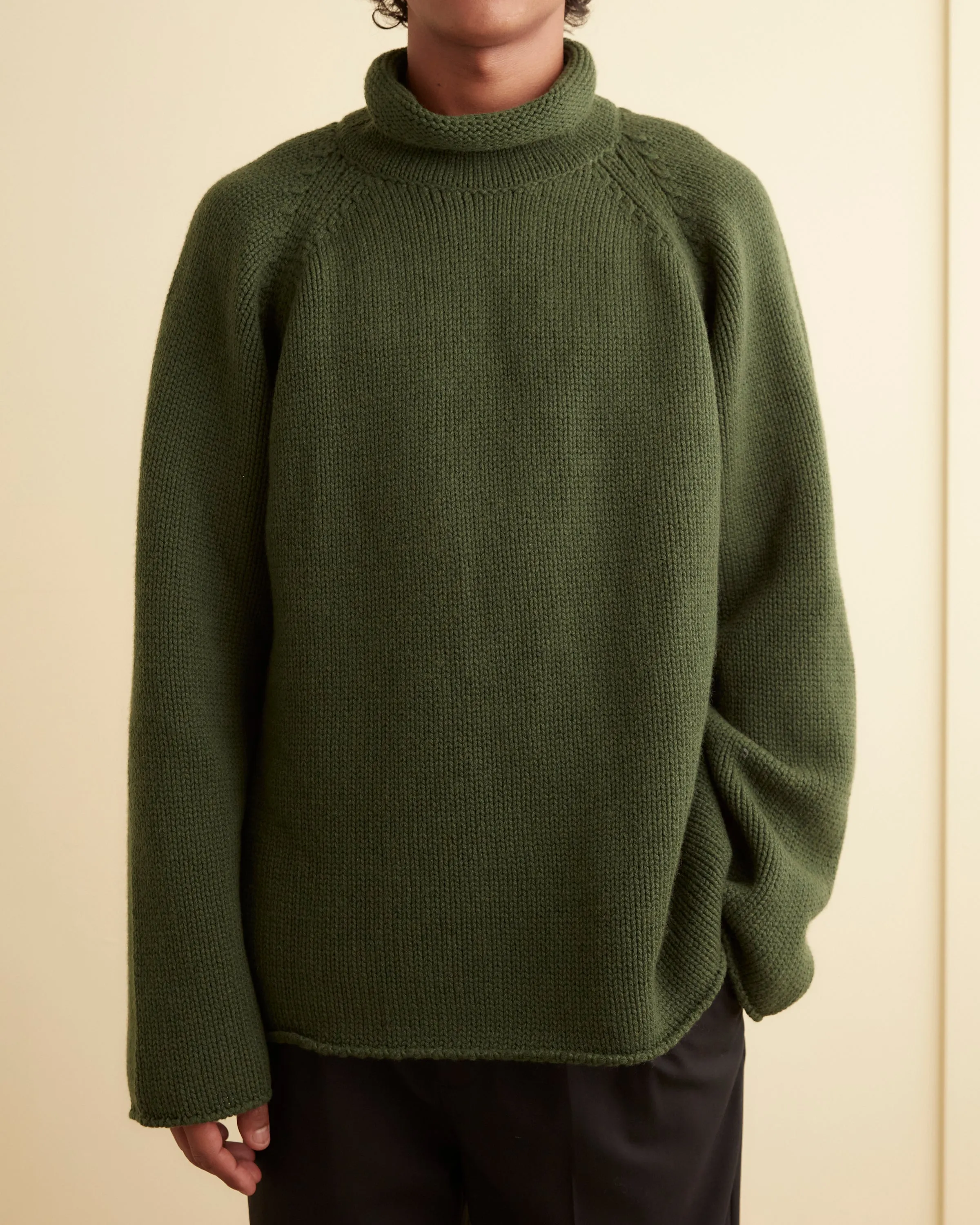 Cashmere Rollneck - Green sold by BODE product image thumbnail 2