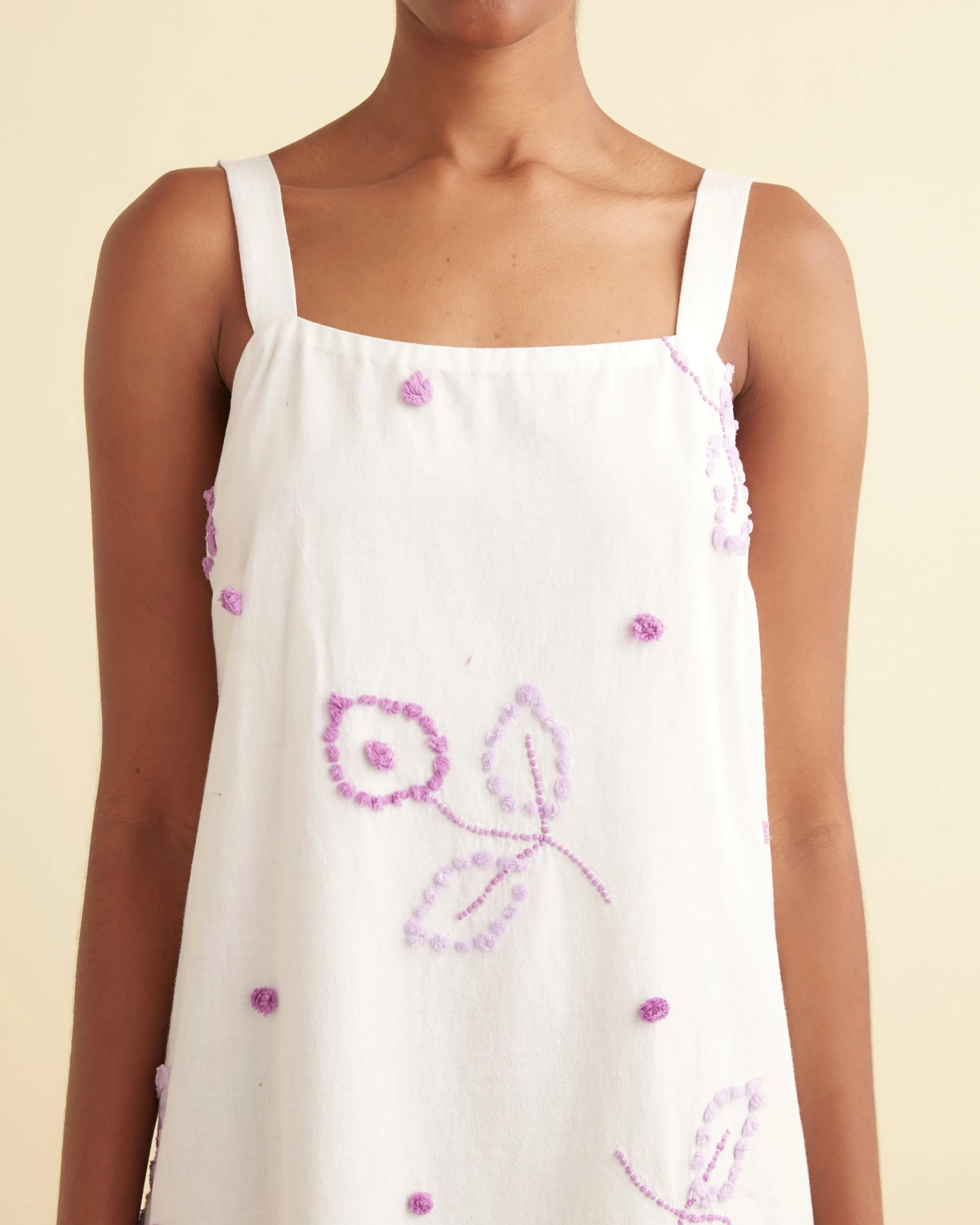 Lavender Popcorn Dress - S sold by BODE product image thumbnail 2