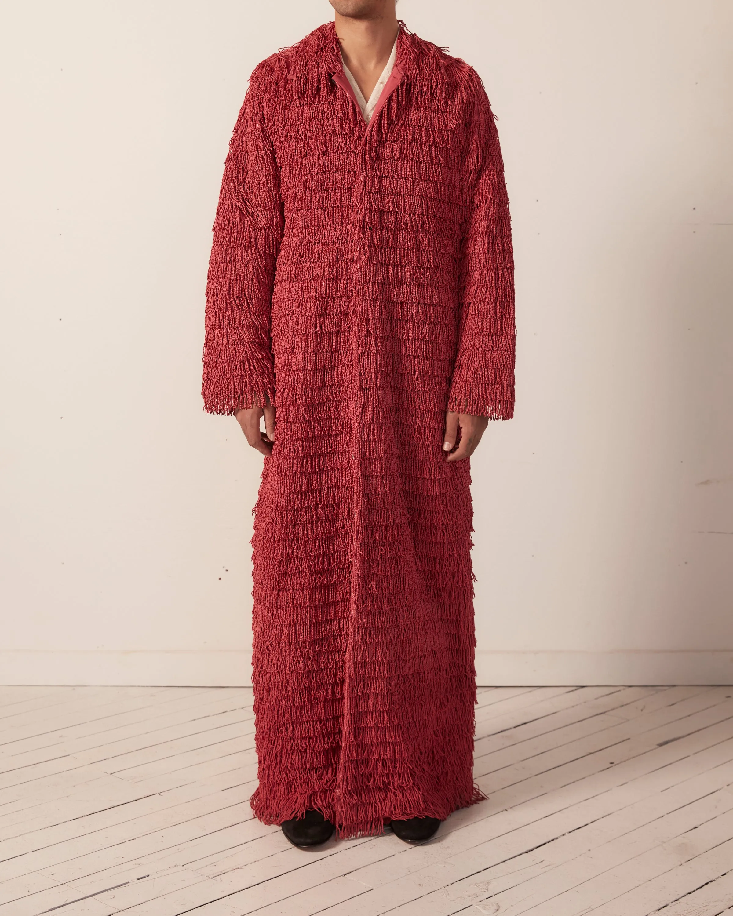 Bullion Fringe Opera Coat sold by BODE product image thumbnail 2