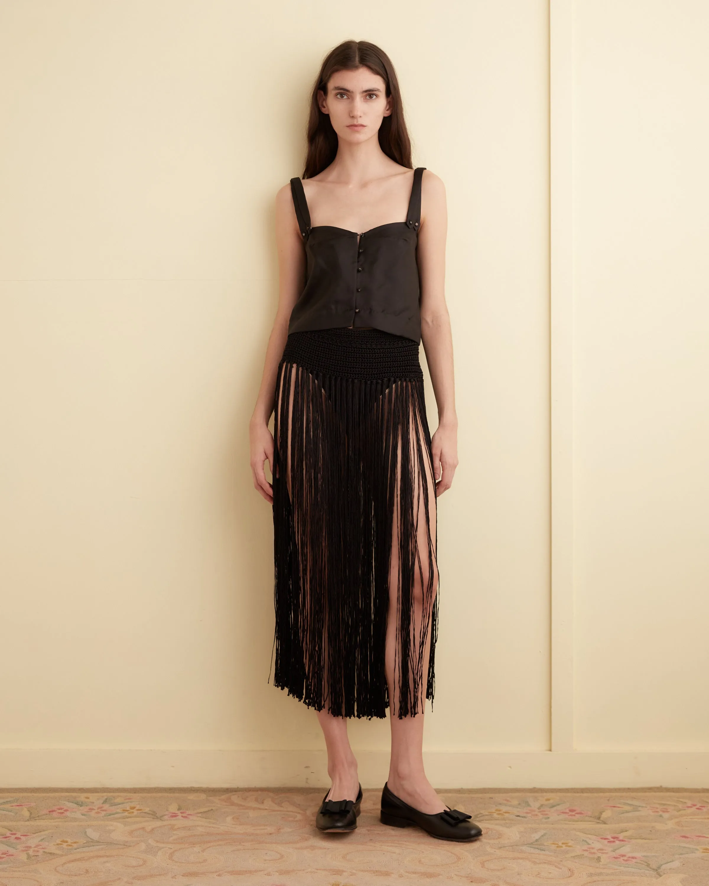 Crochet Fringe Skirt sold by BODE product image thumbnail 4