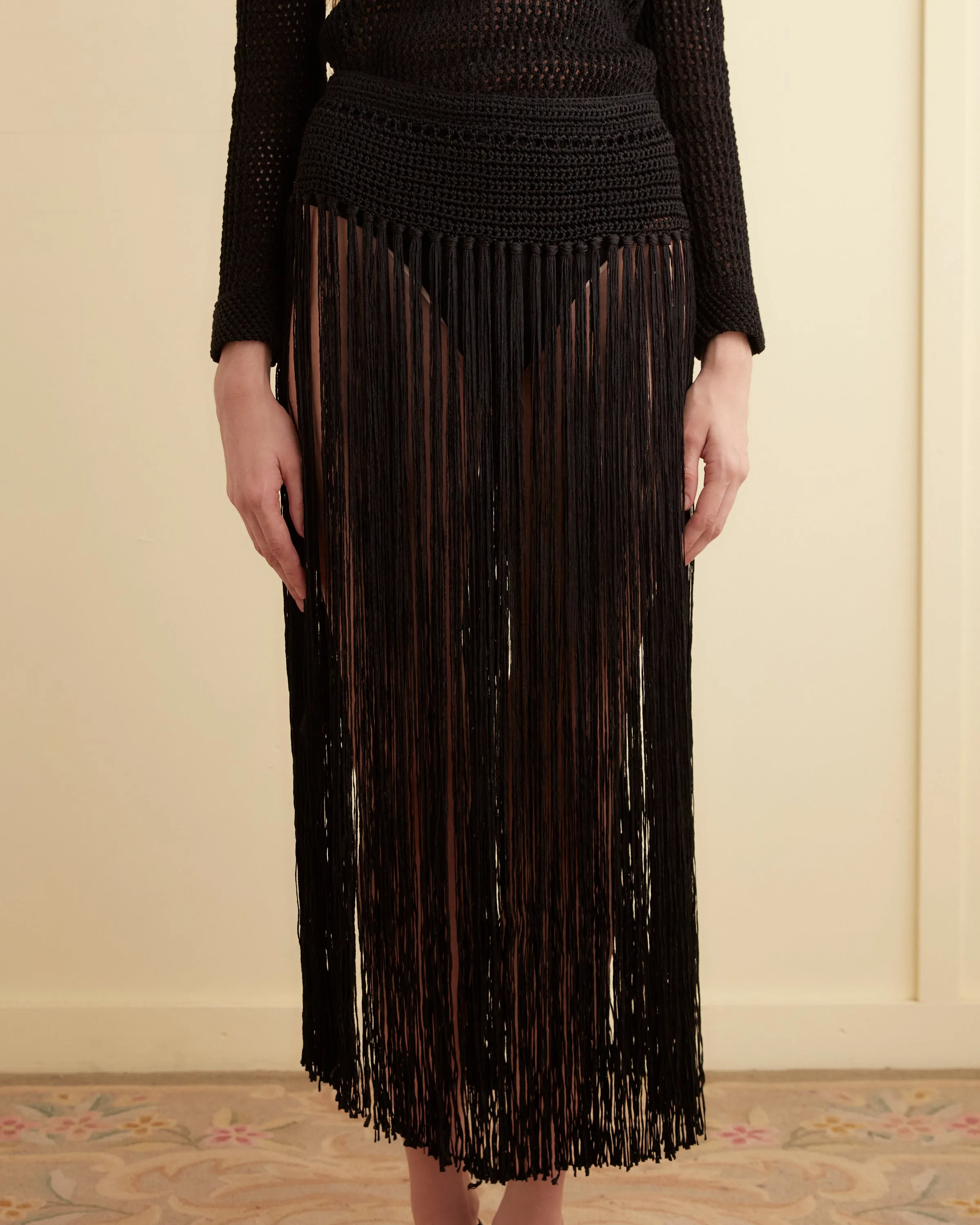 Crochet Fringe Skirt sold by BODE product image thumbnail 2