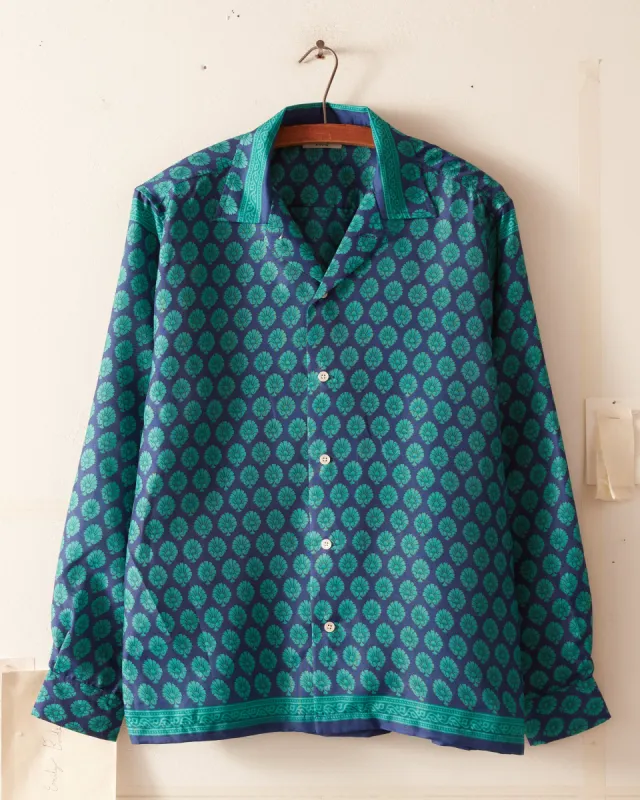 SEASHELL MOTIF LS SHIRT - S/M sold by BODE