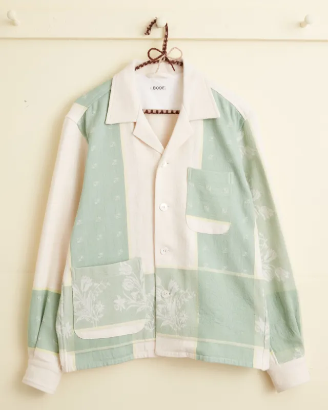 Front Garden Long Sleeve Shirt - XS sold by BODE