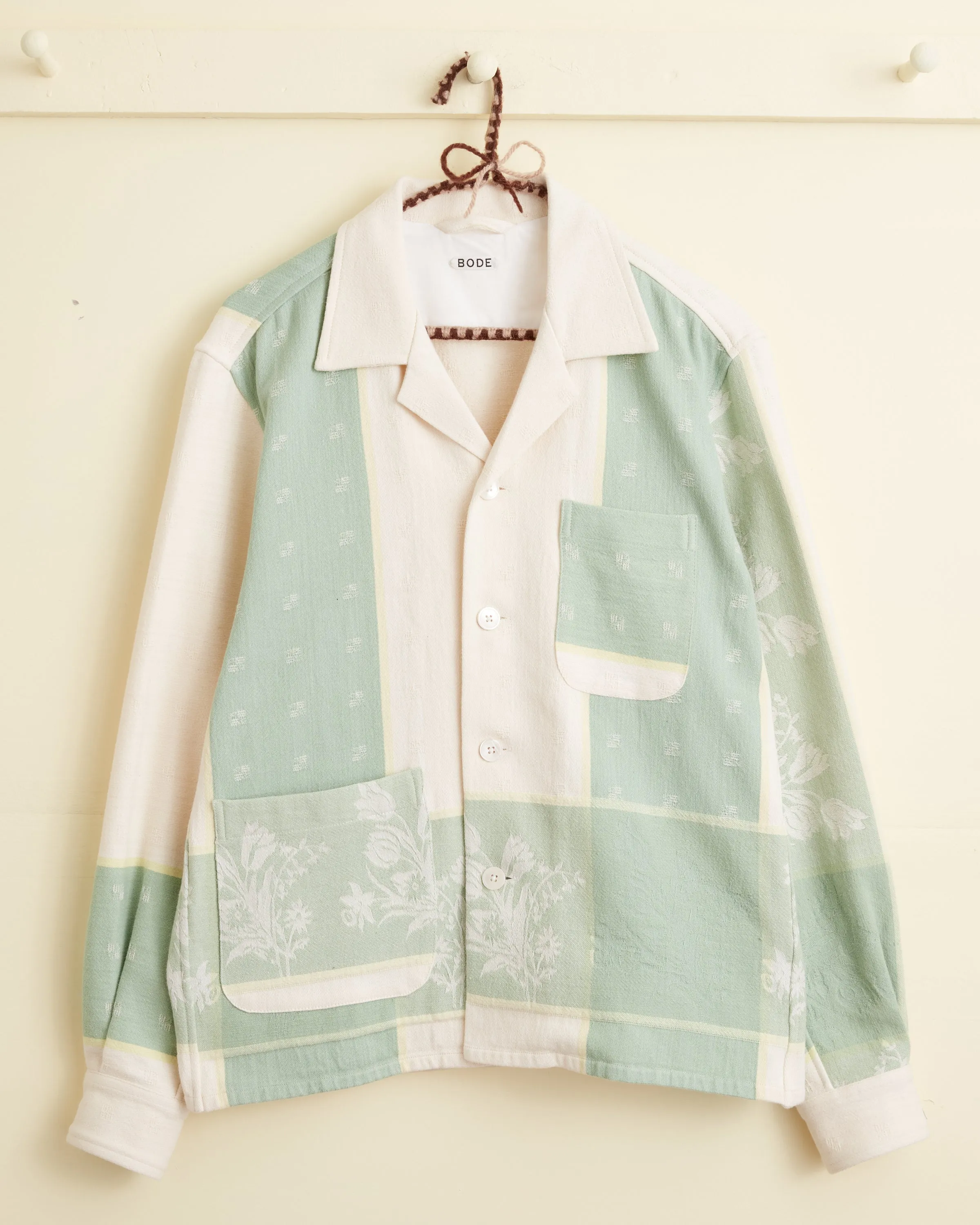 Front Garden Long Sleeve Shirt - XS sold by BODE