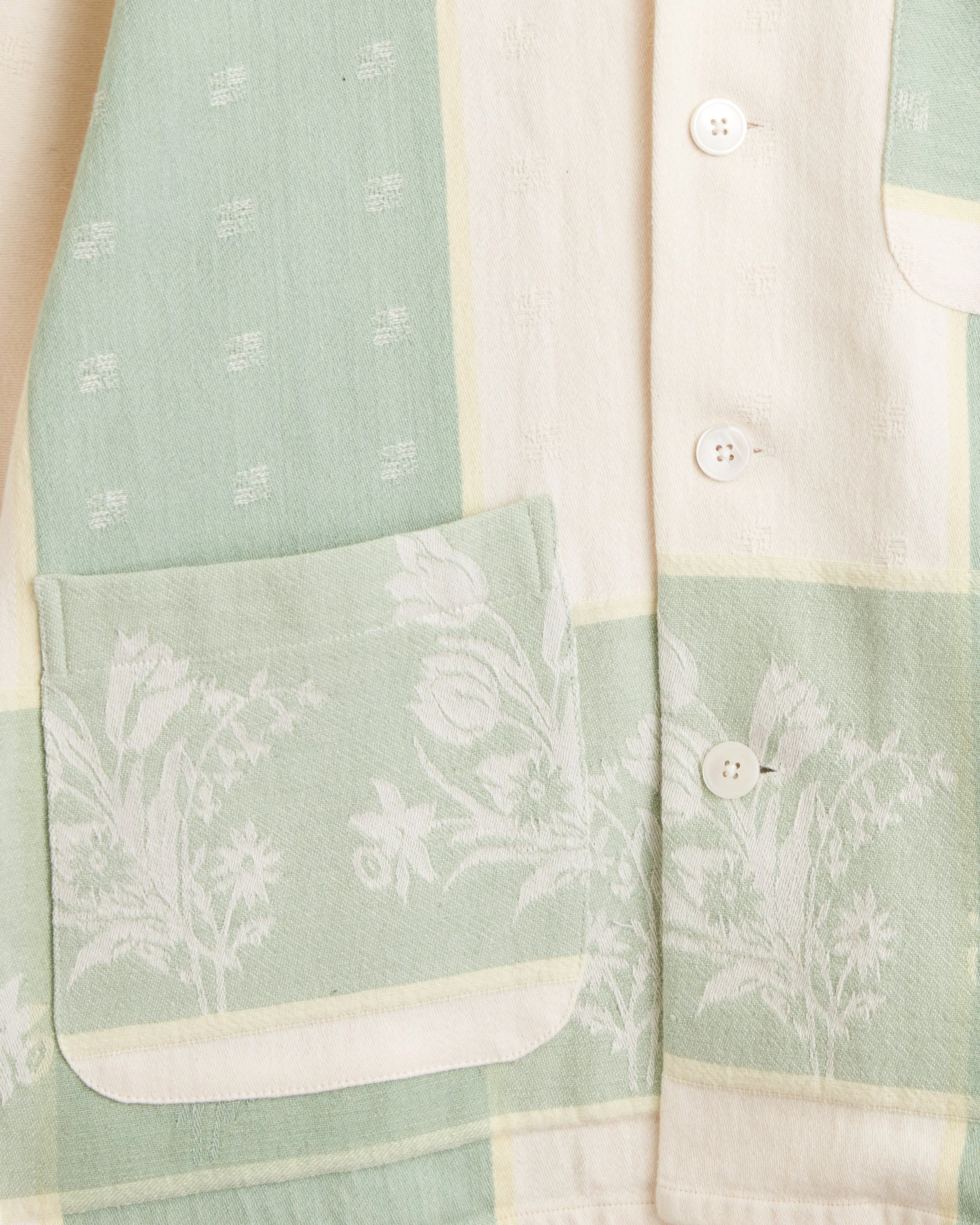 Front Garden Long Sleeve Shirt - XS sold by BODE product image thumbnail 2