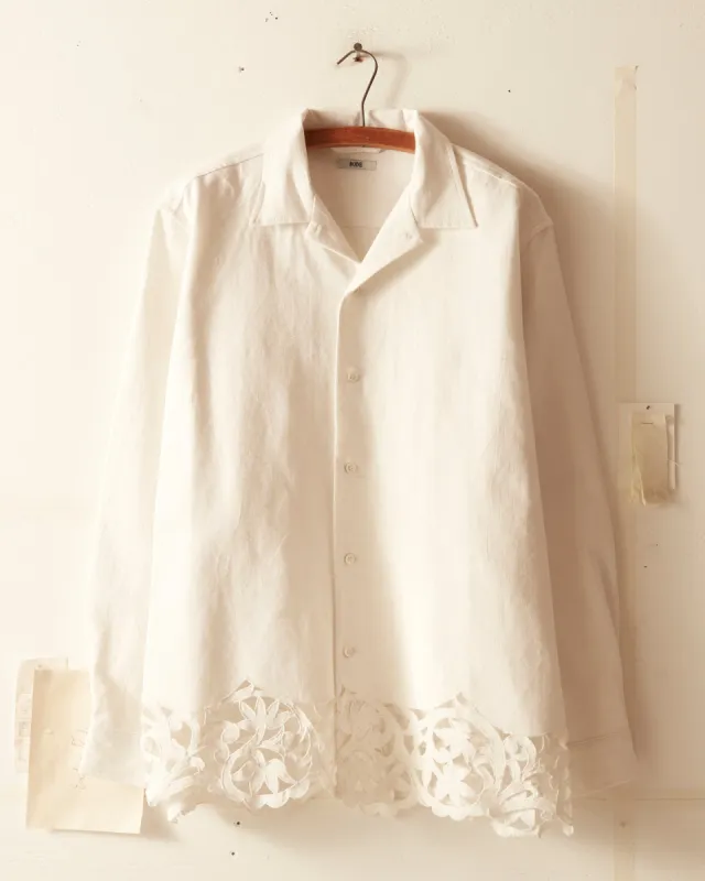 Tidal Scallop Shirt - L/XL sold by BODE