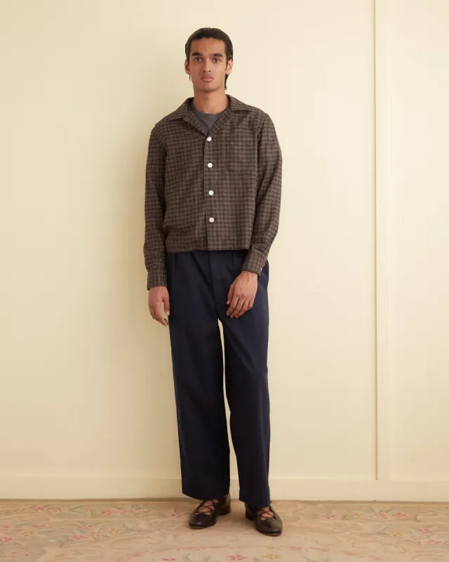 Cinder Plaid Overshirt - S/M sold by BODE