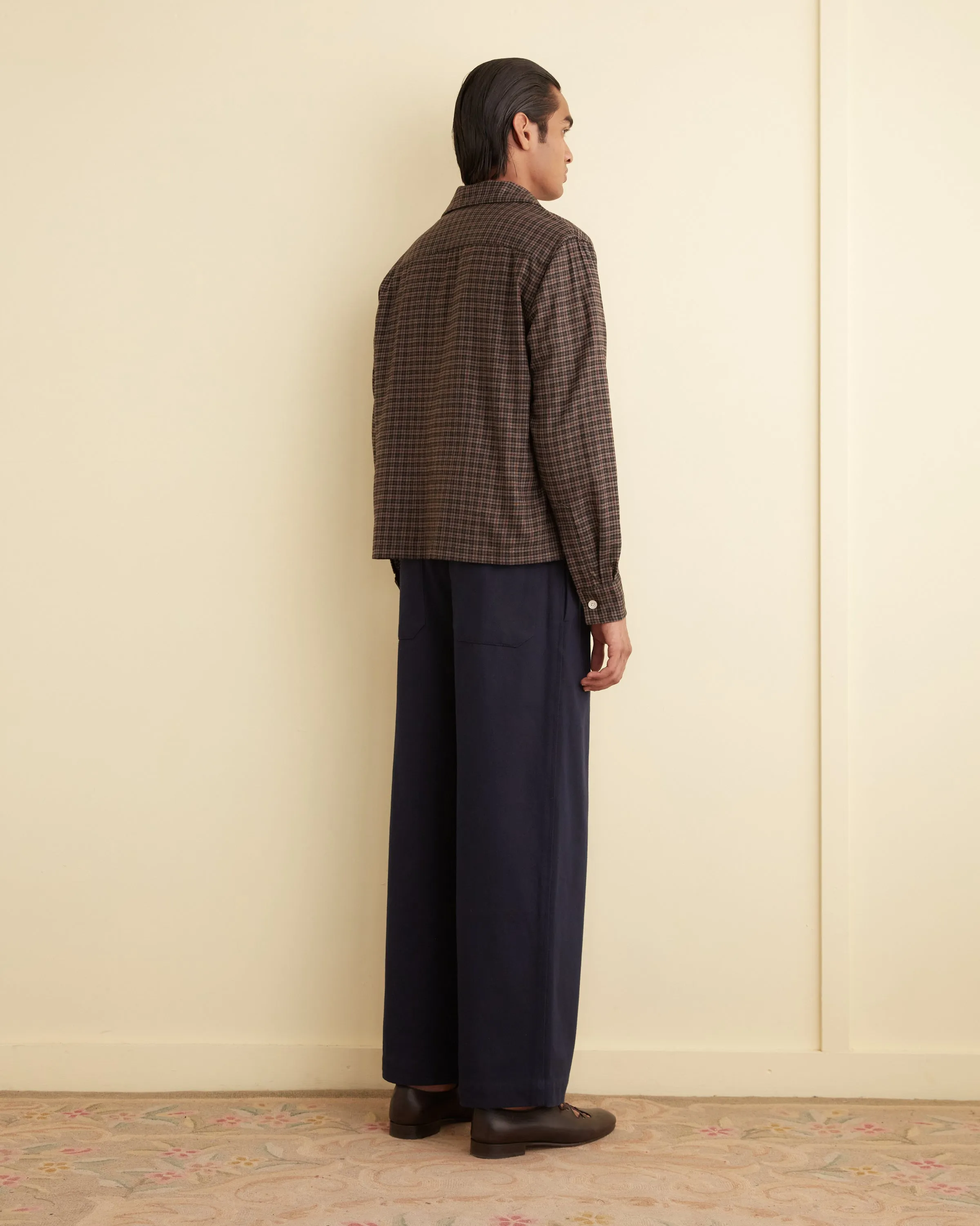 Cinder Plaid Overshirt - S/M sold by BODE product image thumbnail 3