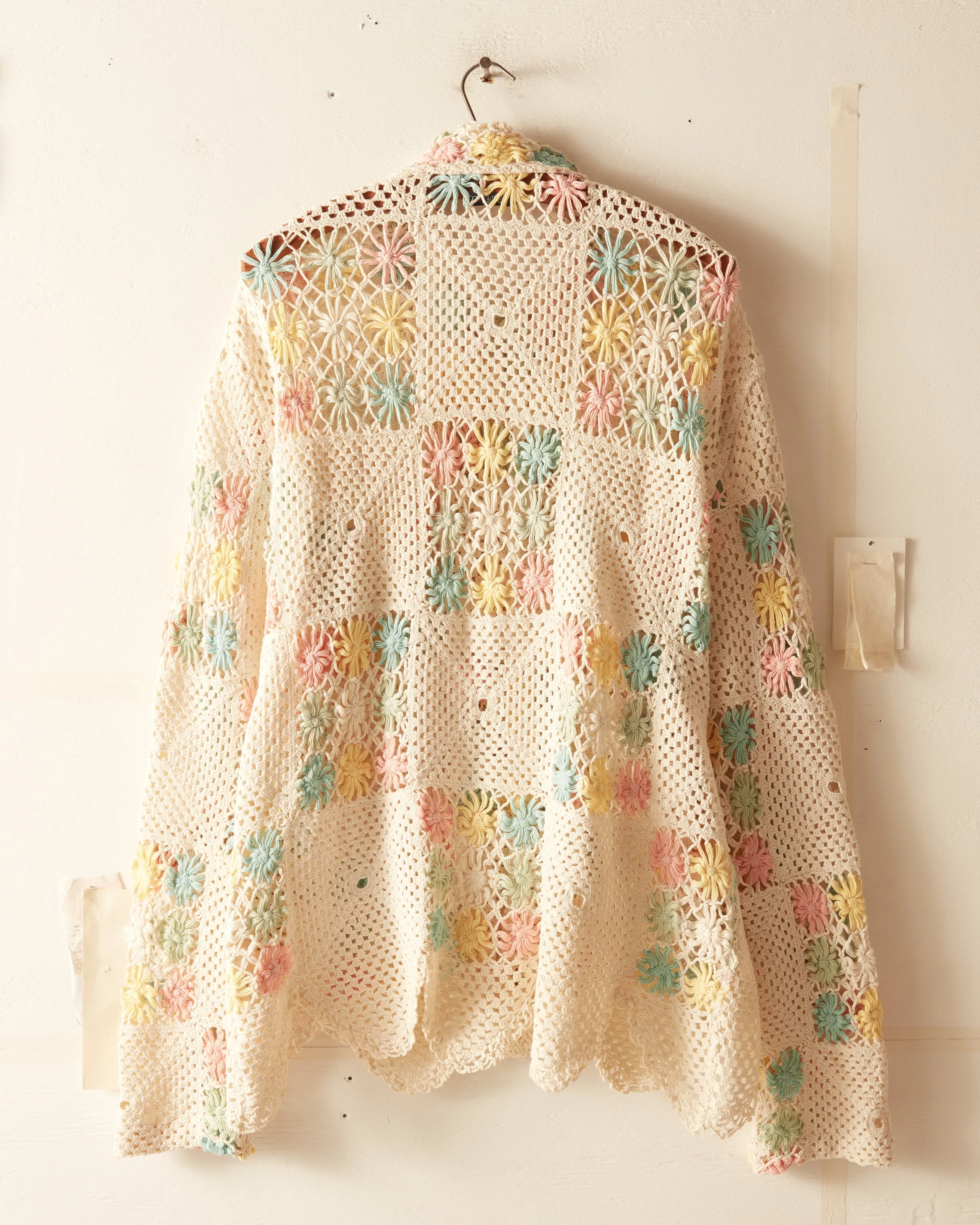 Alberobello Pastel Crochet Shirt sold by BODE product image thumbnail 3