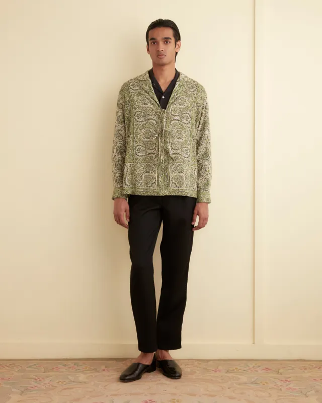 Paisley Tie Long Sleeve Shirt sold by BODE