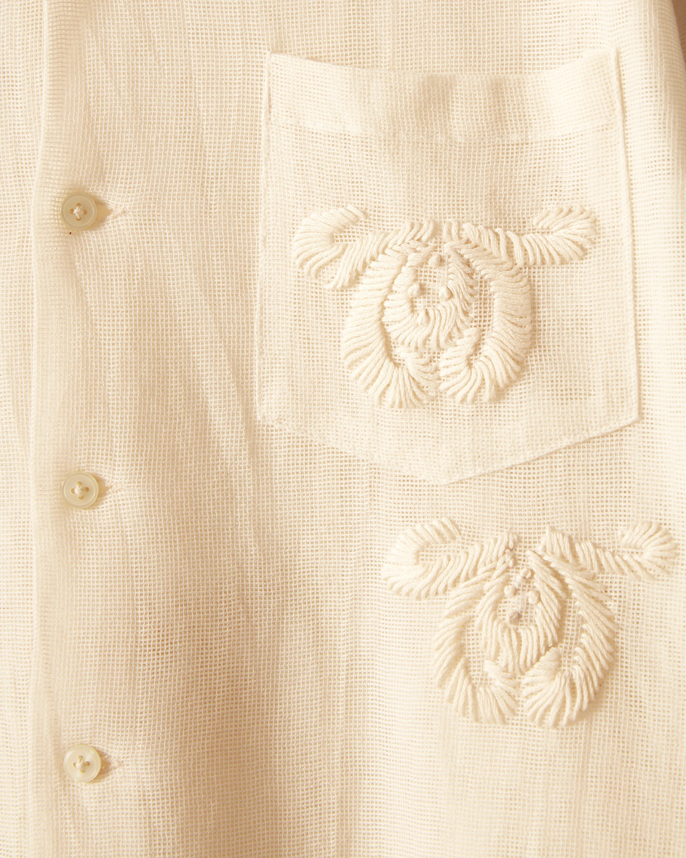 Savoy Ribbon Long Sleeve Shirt sold by BODE product image thumbnail 3