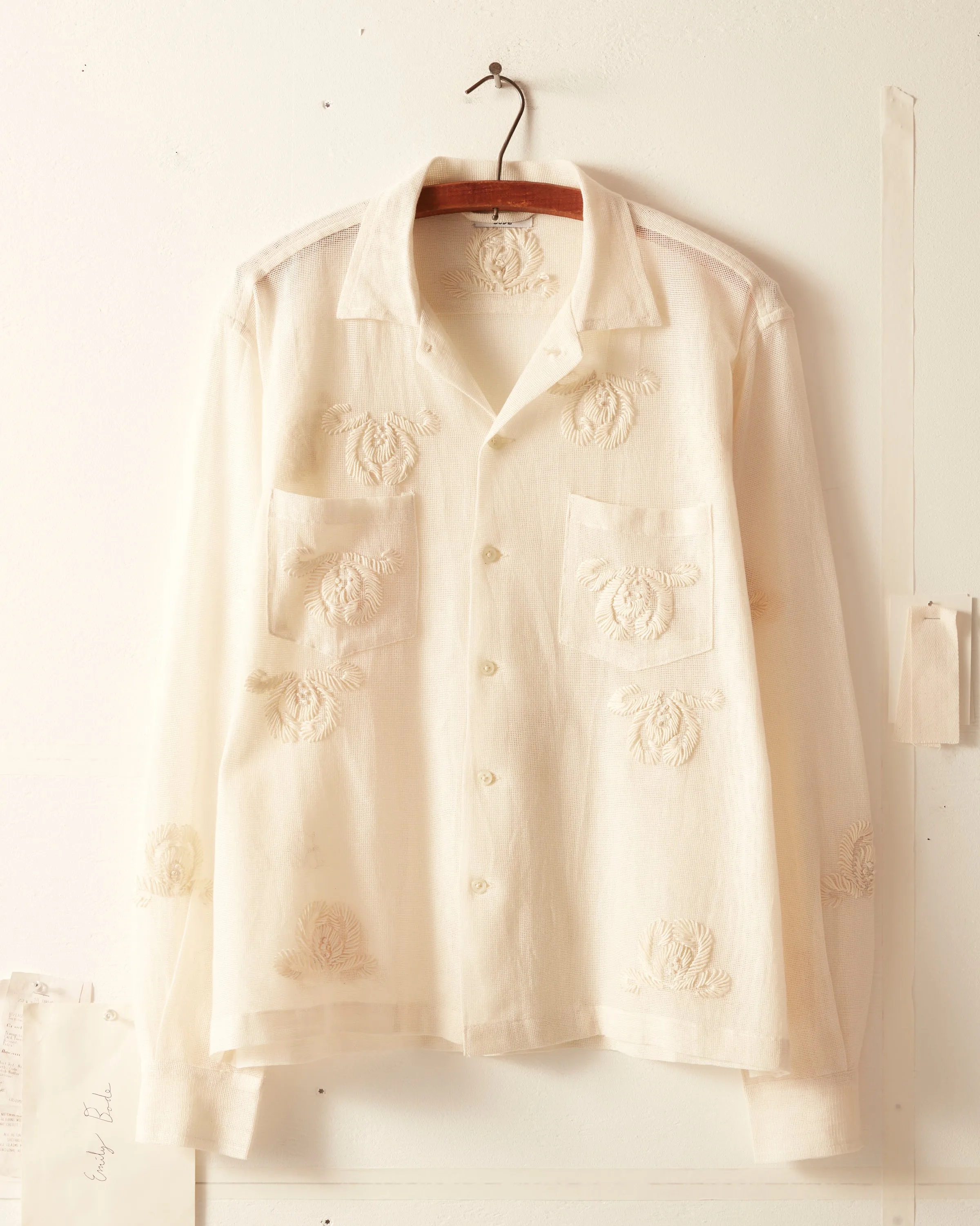 Savoy Ribbon Long Sleeve Shirt sold by BODE