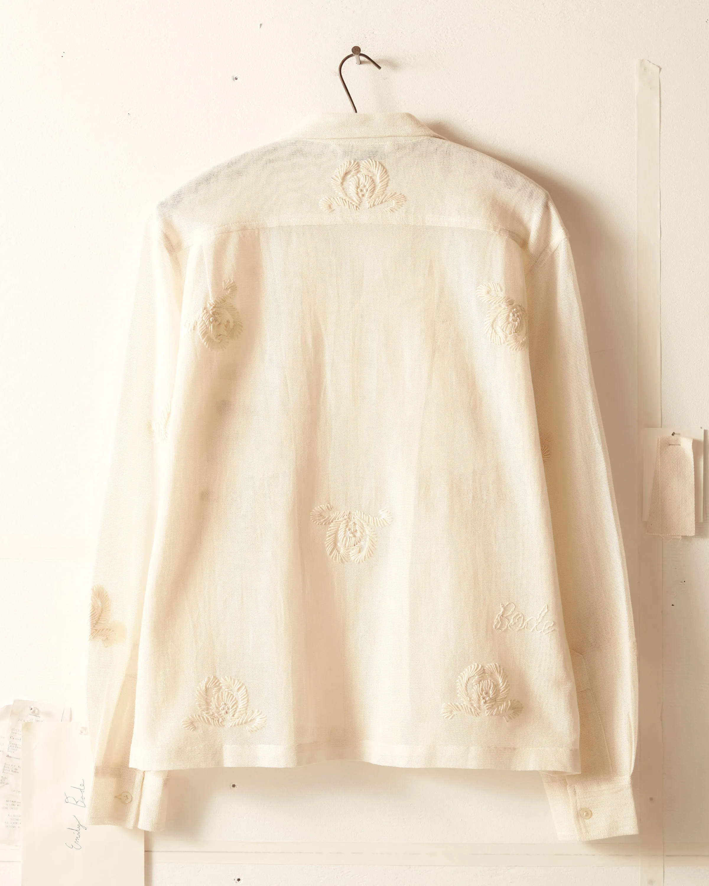 Savoy Ribbon Long Sleeve Shirt sold by BODE product image thumbnail 5