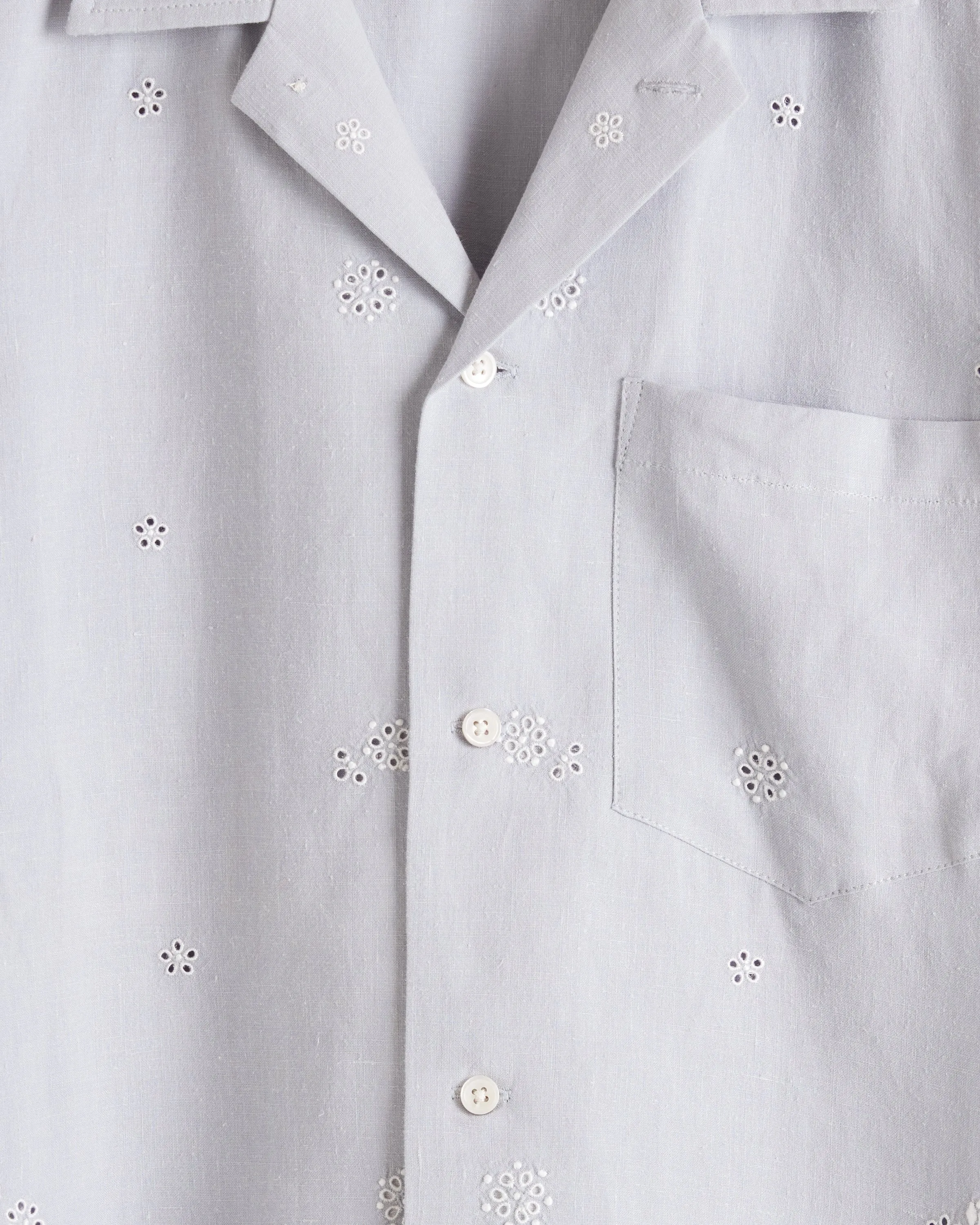 Sky Flower Short Sleeve Shirt - M sold by BODE product image thumbnail 2