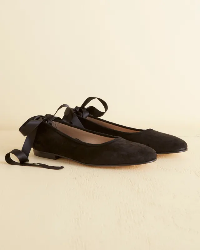 Musette Flats - Black sold by BODE